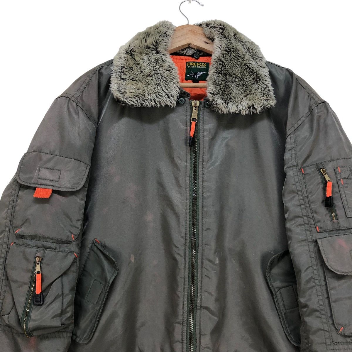 Japanese Brand Vintage Japanese Brand Firefox Tactical Bomber Jacket Size US M / EU 48-50 / 2 - 3 Thumbnail