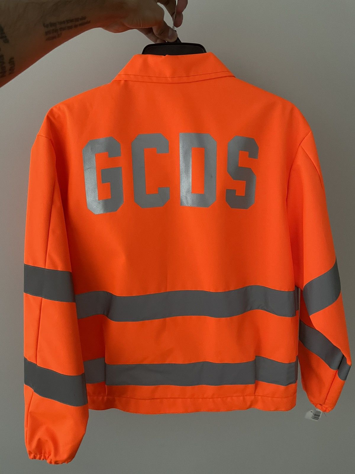 GCDS Cropped Fluo Jacket on sale