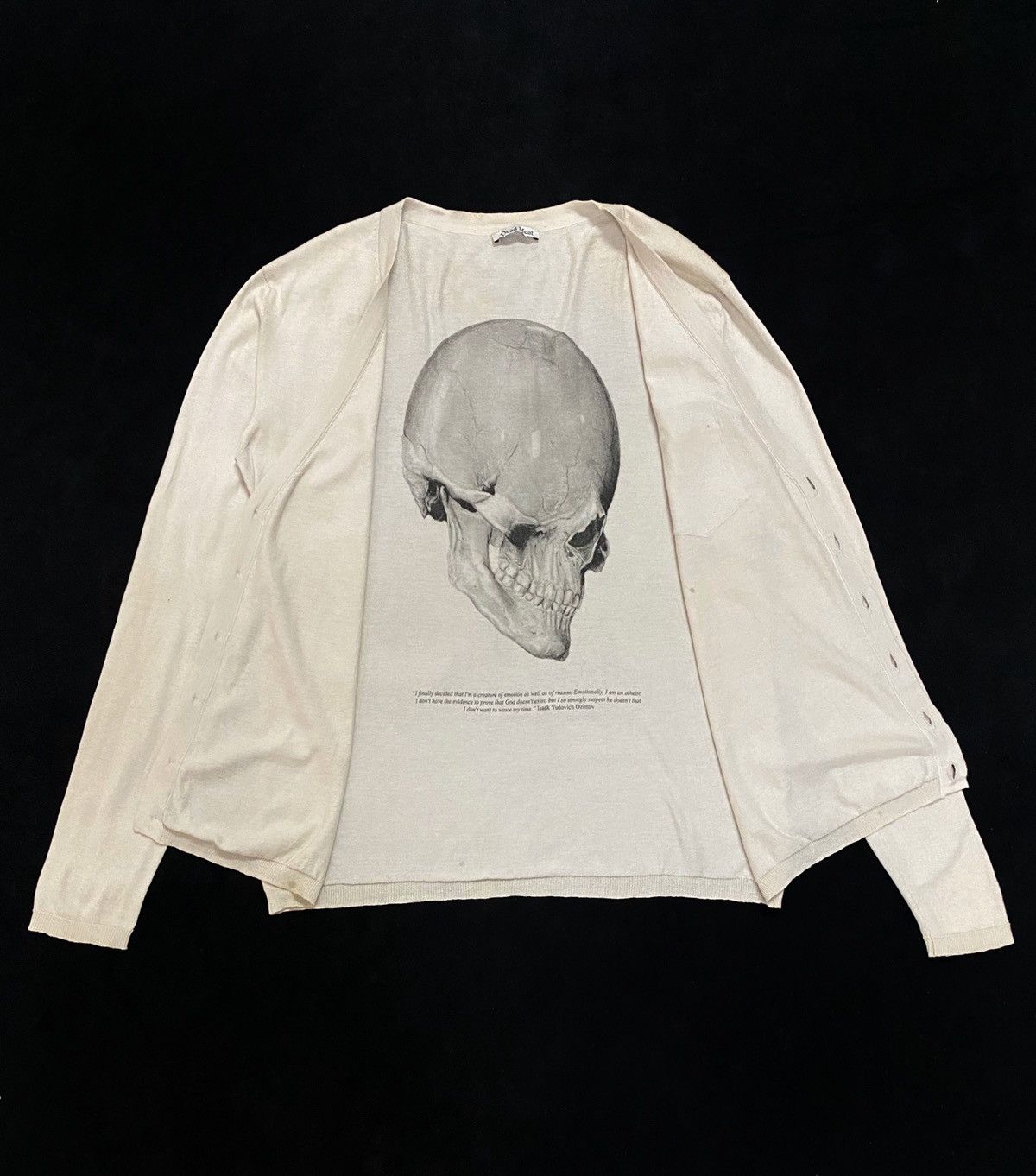Dead Meat Dead Meat Printed Cardigan Made In Italy Size US S / EU 44-46 / 1 - 1 Thumbnail