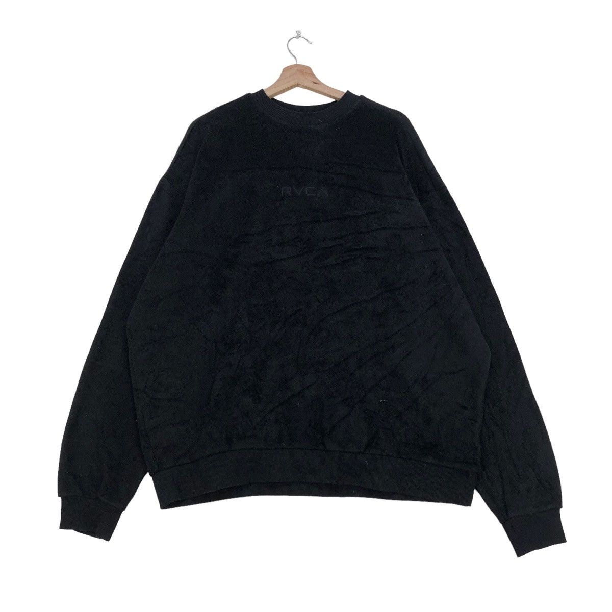 Japanese Brand × RVCA Blank Sweatshirt Jacket Size US XL / EU 56 / 4 - 1 Thumbnail