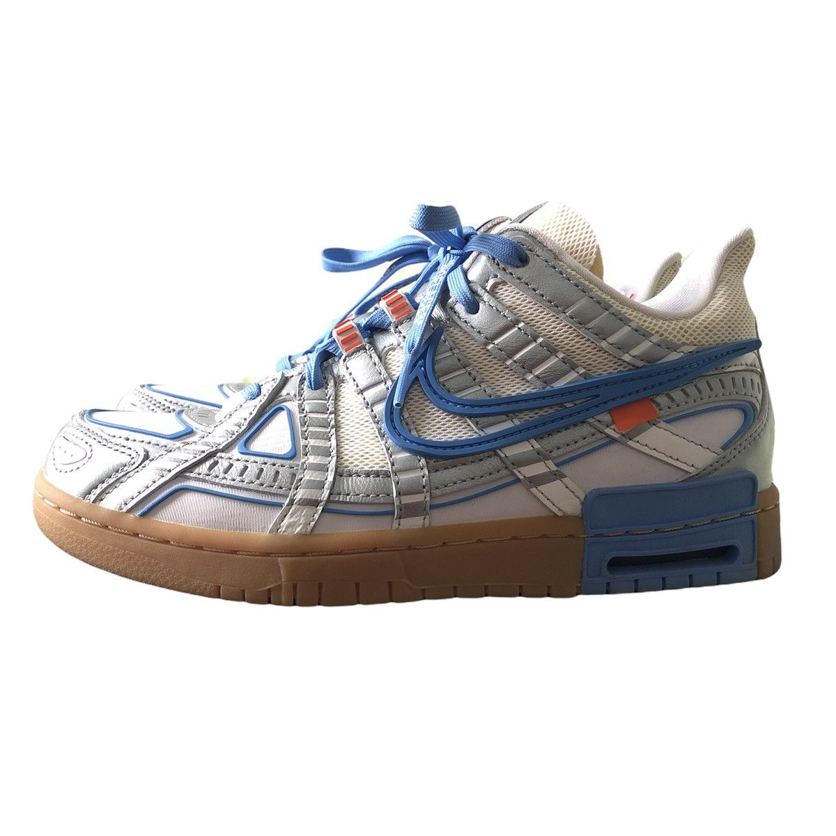 Nike × Off-White Nike x Off-White Rubber Dunk University Blue Size US 6 / EU 39 - 4 Thumbnail