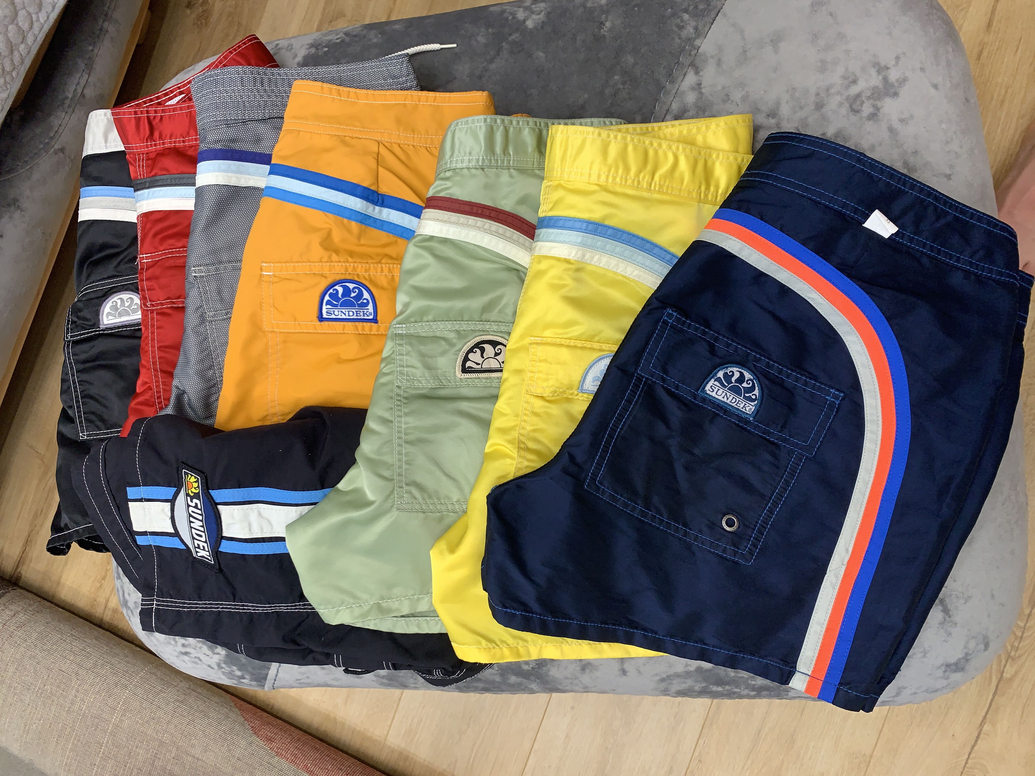 Sundek Sundek 32 Long Board Shorts Surf Trunks BathSuit Size 32 S Size US 32 / EU 48 - 5 Thumbnail