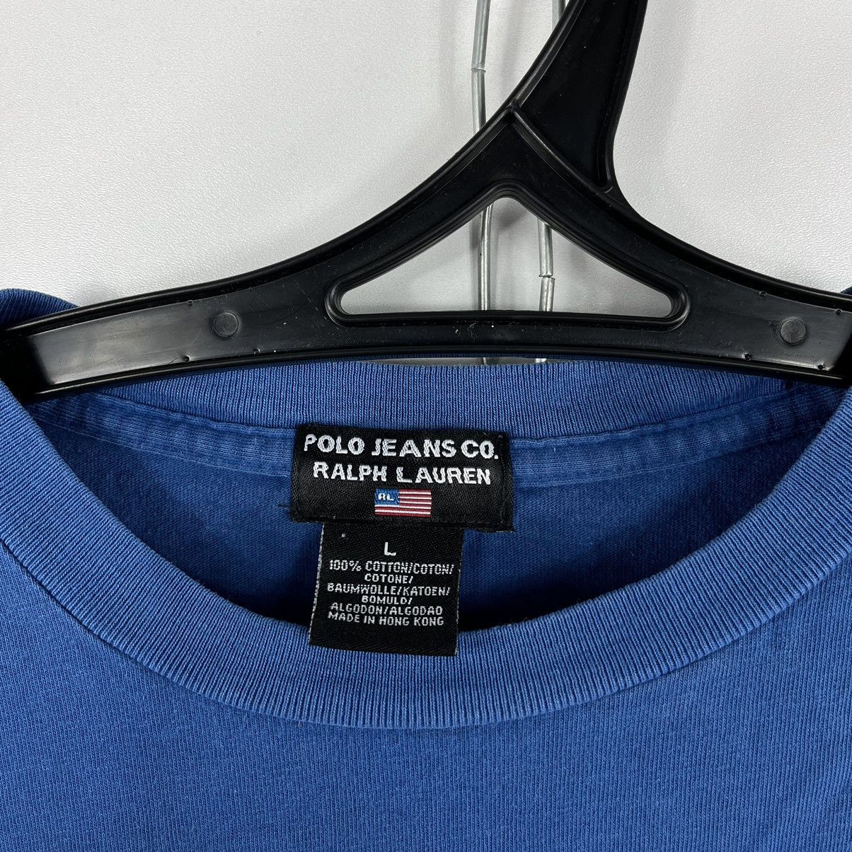 Polo Ralph Lauren Vtg Polo Jeans Ralph Lauren T-Shirt RL Big Logo Blue Size L Size US L / EU 52-54 / 3 - 4 Thumbnail