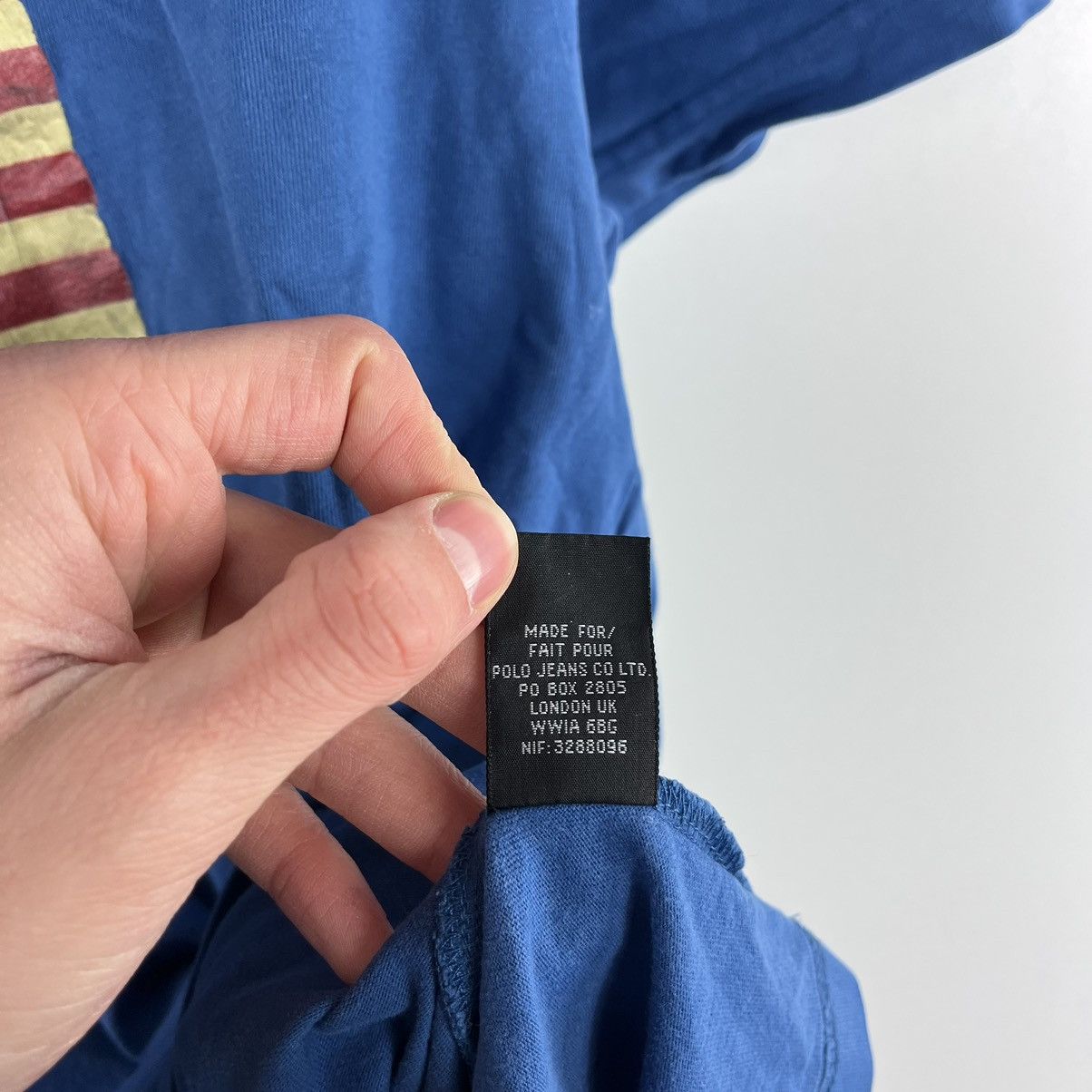 Polo Ralph Lauren Vtg Polo Jeans Ralph Lauren T-Shirt RL Big Logo Blue Size L Size US L / EU 52-54 / 3 - 5 Thumbnail