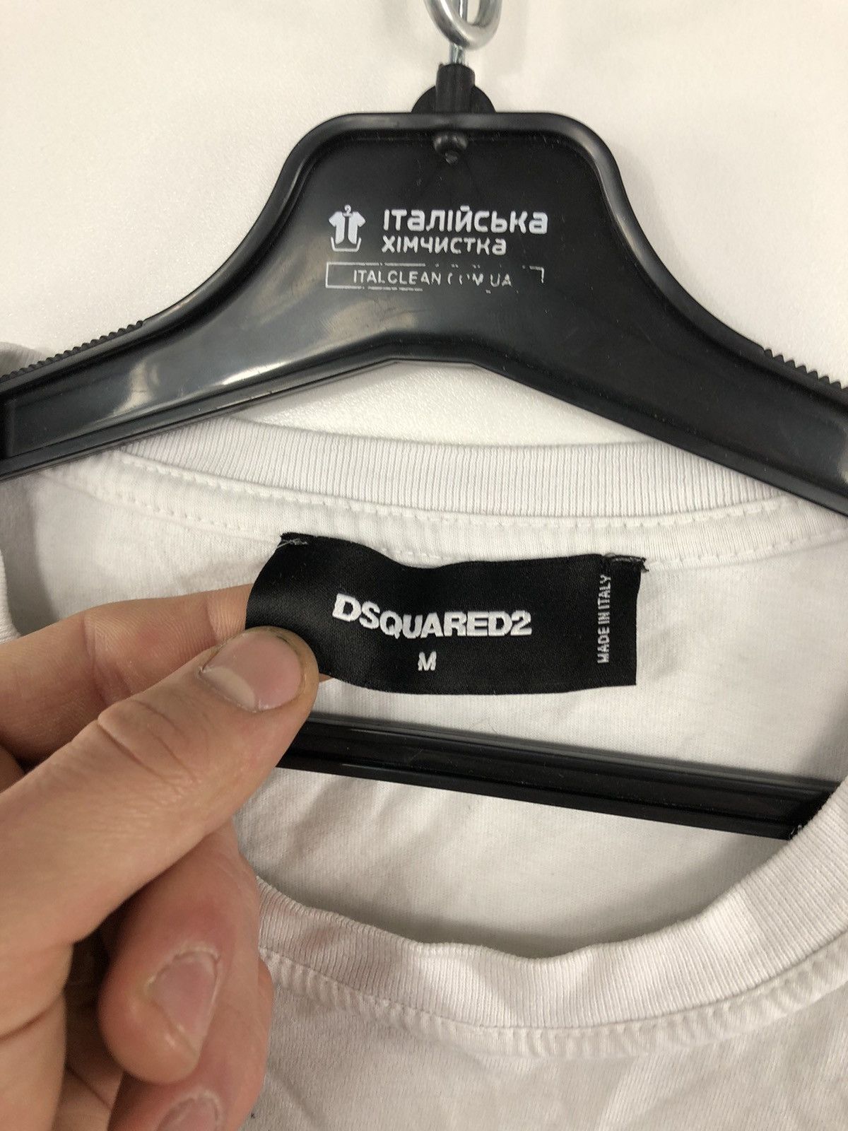 Dsquared2 Dsquared2 Big Logo T-Shirt White Size M Size US M / EU 48-50 / 2 - 5 Thumbnail
