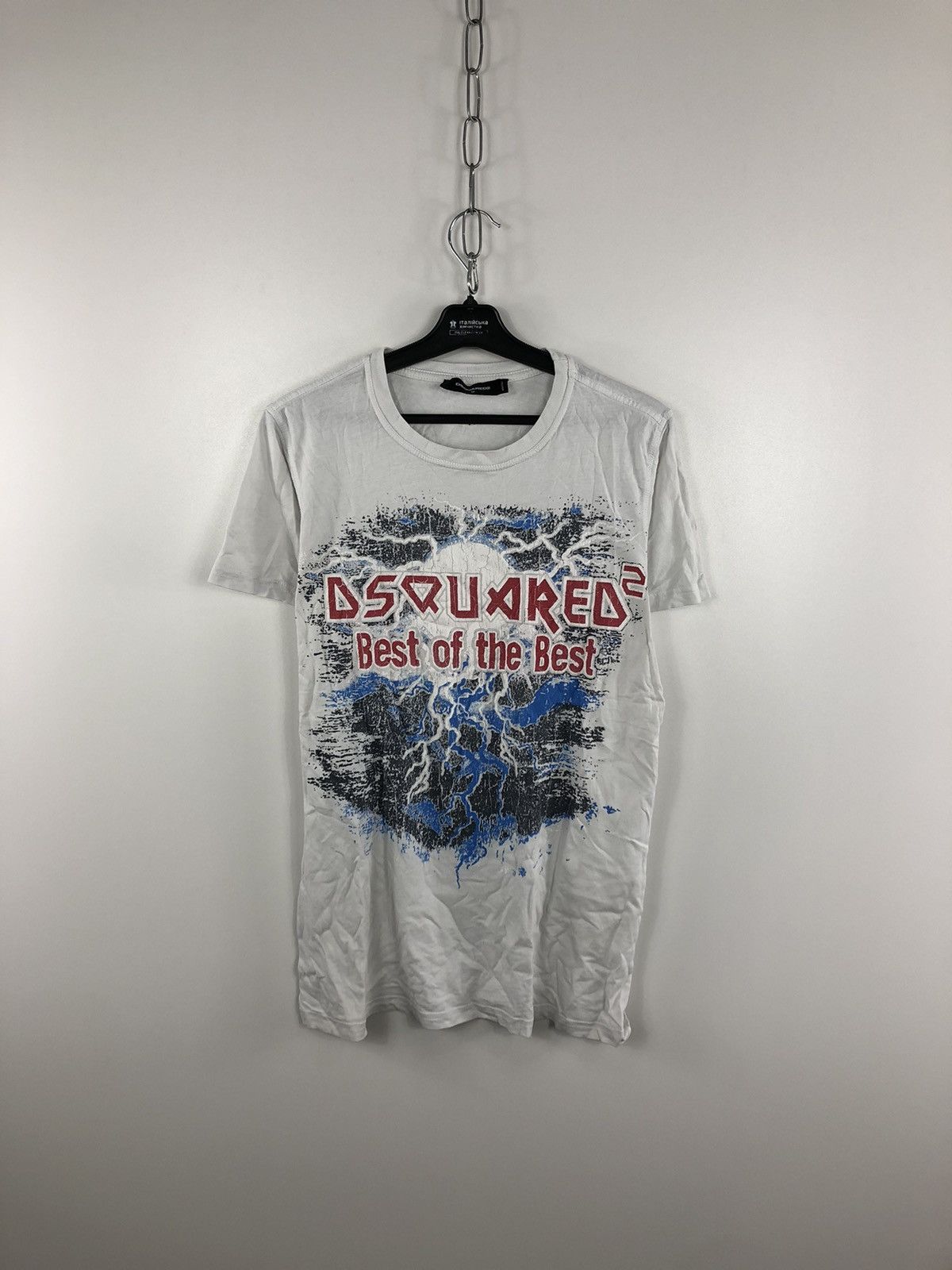 Dsquared2 Dsquared2 Big Logo T-Shirt White Size M Size US M / EU 48-50 / 2 - 1 Thumbnail