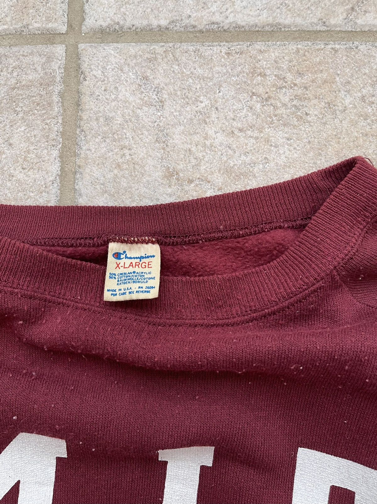 Champion Vintage MIT Crewneck Sweatshirt Size US L / EU 52-54 / 3 - 3 Thumbnail