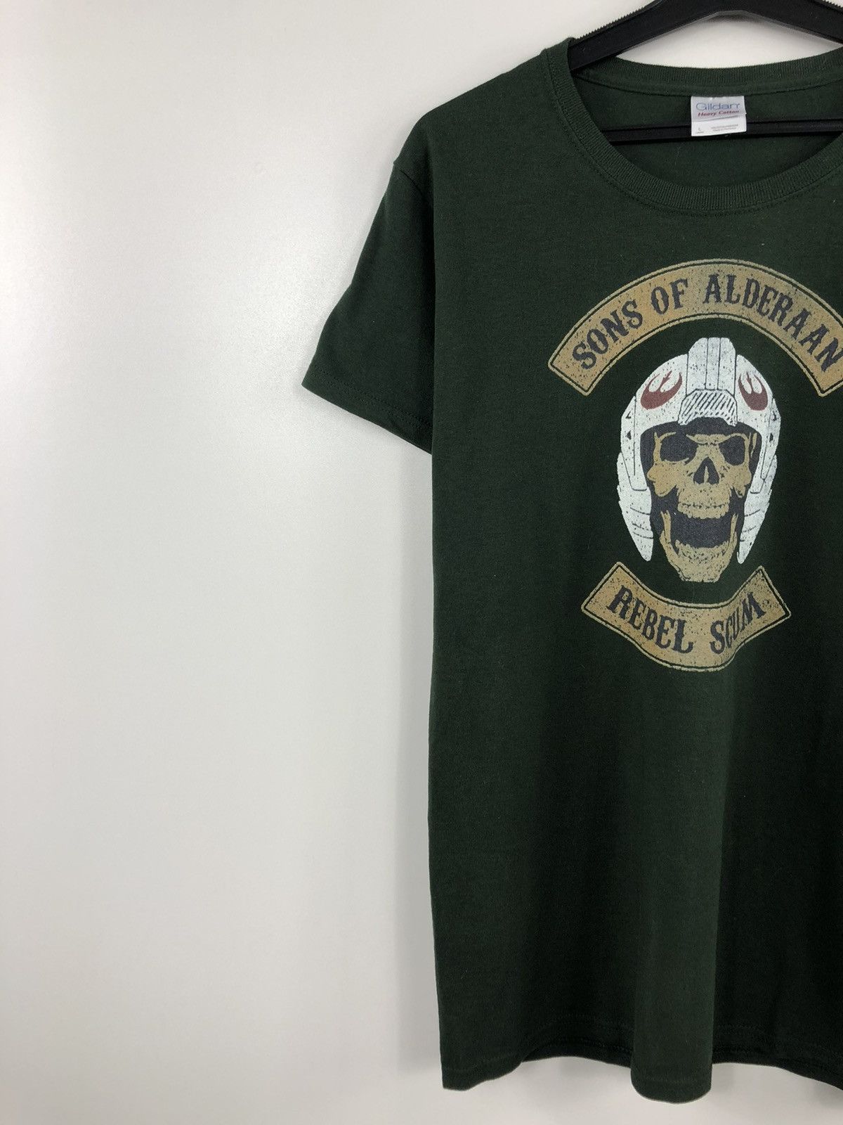 Gildan × Vintage Vintage Sons Of Alderaan Rebel Scum T-Shirt Size M Size US M / EU 48-50 / 2 - 3 Thumbnail