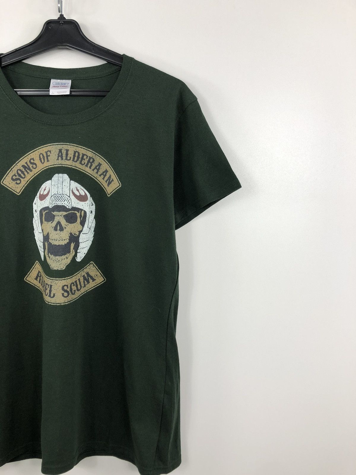 Gildan × Vintage Vintage Sons Of Alderaan Rebel Scum T-Shirt Size M Size US M / EU 48-50 / 2 - 4 Thumbnail