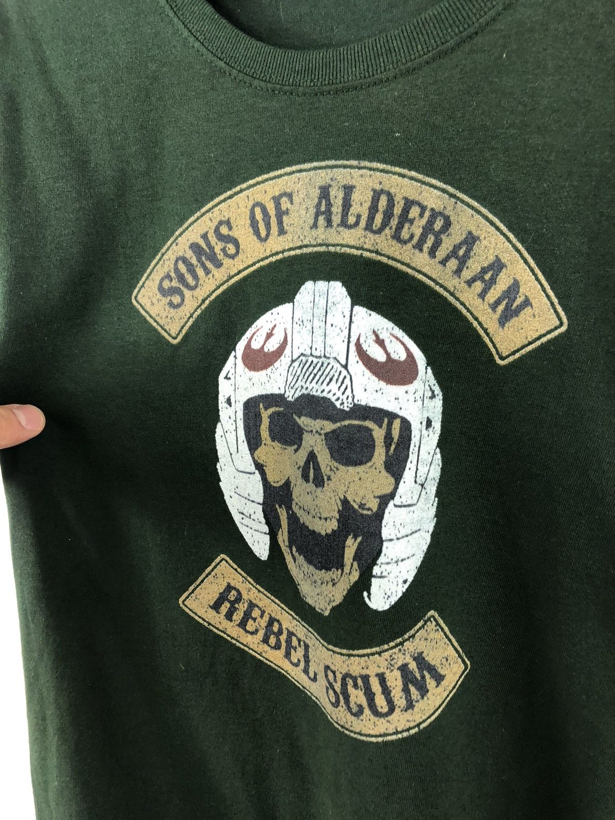 Gildan × Vintage Vintage Sons Of Alderaan Rebel Scum T-Shirt Size M Size US M / EU 48-50 / 2 - 5 Thumbnail