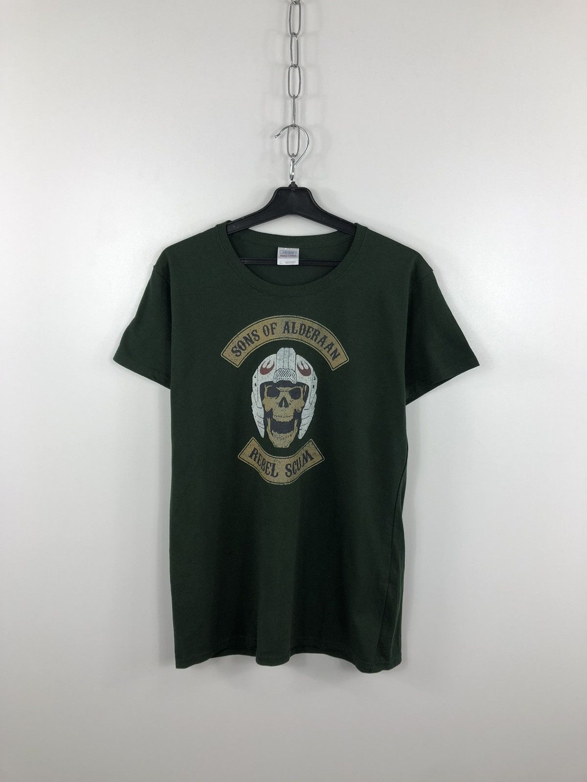 Gildan × Vintage Vintage Sons Of Alderaan Rebel Scum T-Shirt Size M Size US M / EU 48-50 / 2 - 1 Thumbnail
