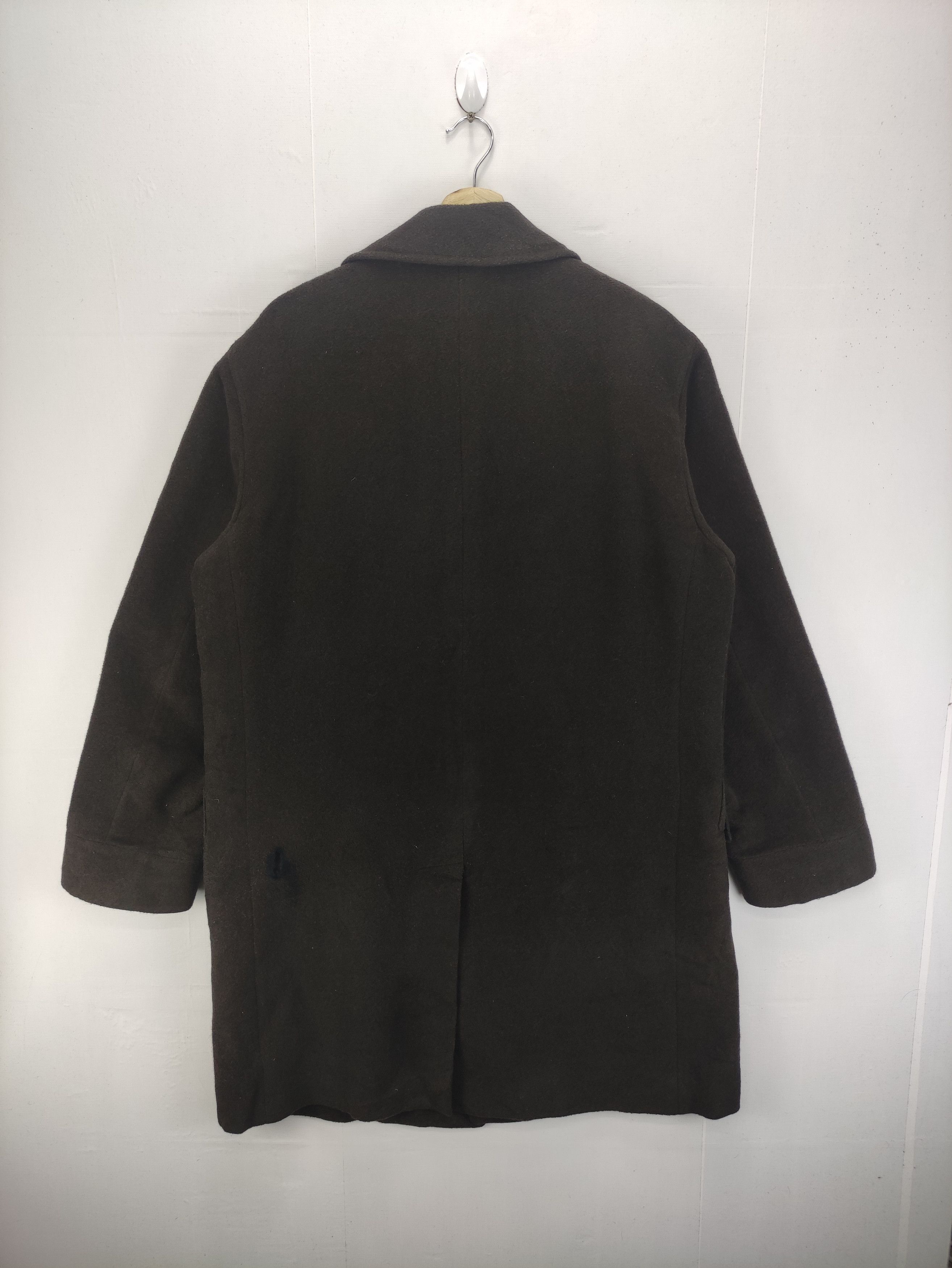 Burberry Vintage Burberry London Wool Coat Jacket Size US L / EU 52-54 / 3 - 11 Thumbnail