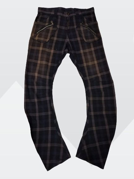 Vintage PPFM Bondage Curved / Banana Cut 3 Tone Pants