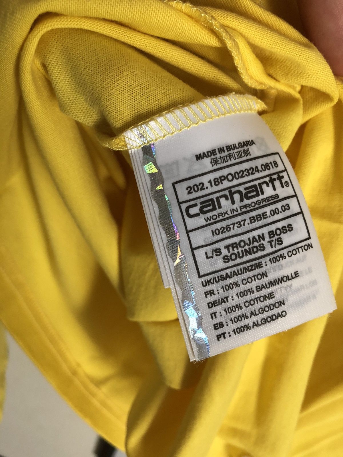 Carhartt Carhartt WIP Trojan Records Boss Sound Long sleeve Size US S / EU 44-46 / 1 - 7 Thumbnail