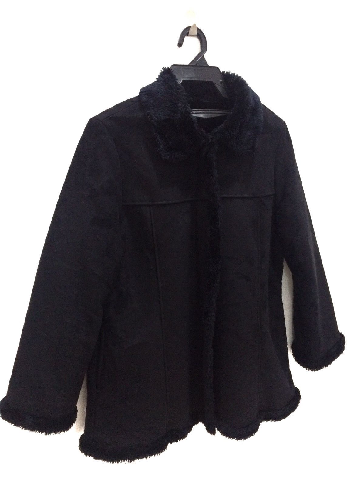 Other Mink Fur Coat Street Fashion Harajuku Style Black Jacket Size US M / EU 48-50 / 2 - 4 Thumbnail