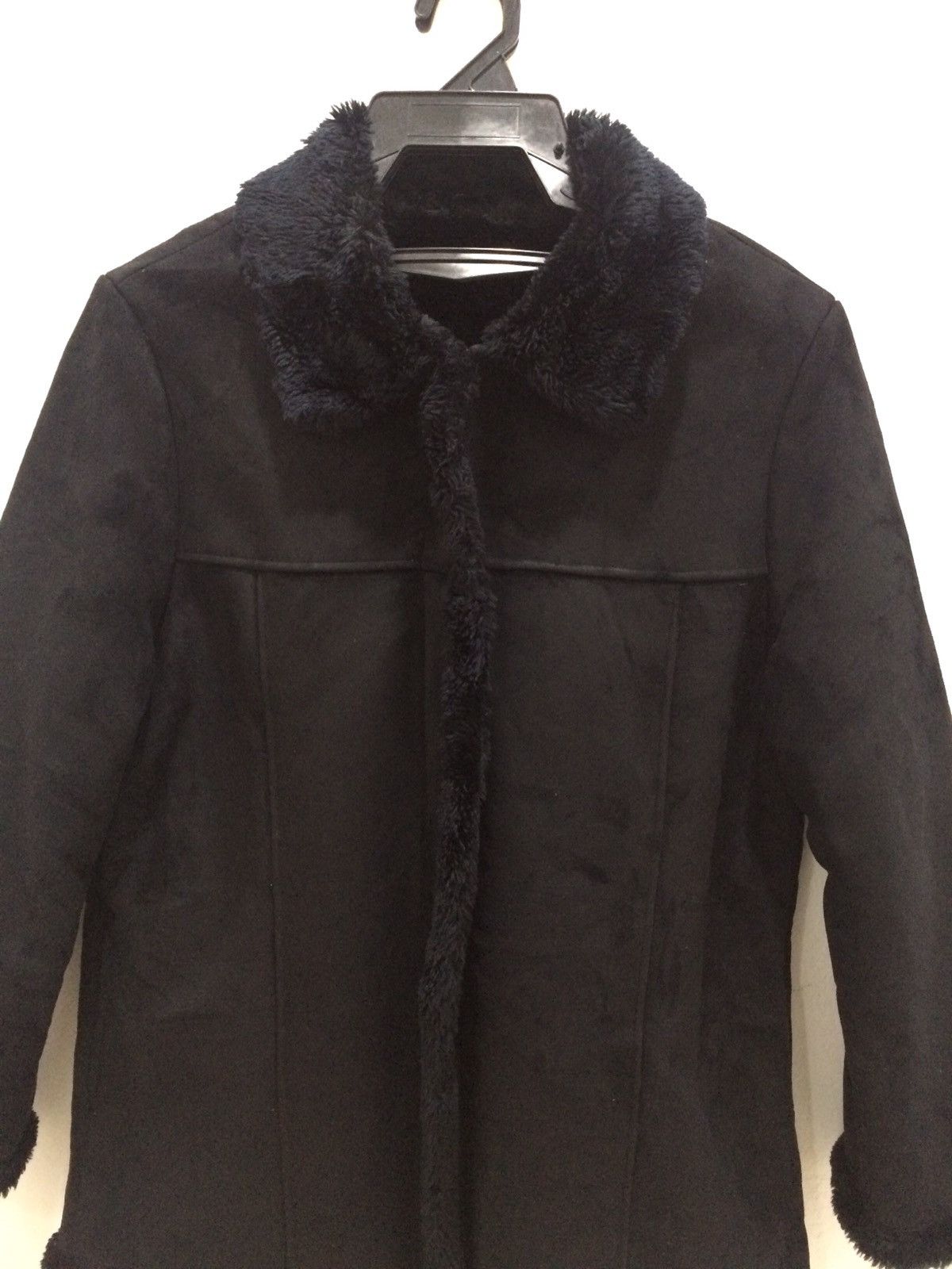 Other Mink Fur Coat Street Fashion Harajuku Style Black Jacket Size US M / EU 48-50 / 2 - 2 Thumbnail