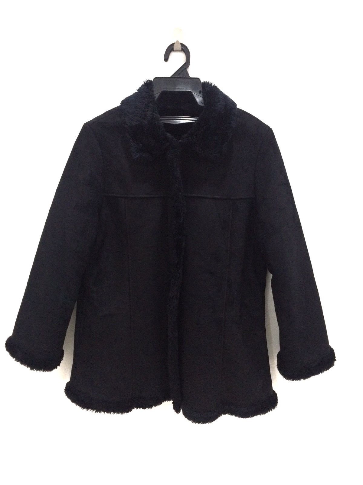 Other Mink Fur Coat Street Fashion Harajuku Style Black Jacket Size US M / EU 48-50 / 2 - 1 Thumbnail