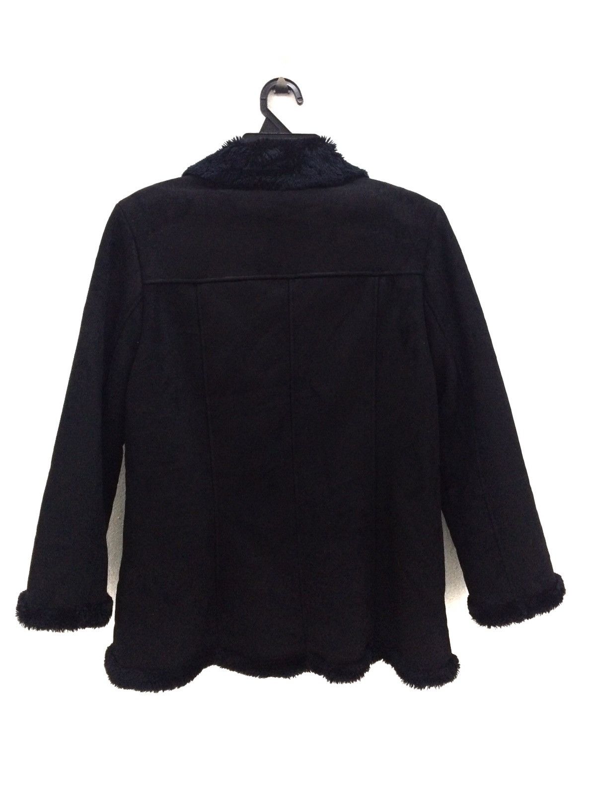 Other Mink Fur Coat Street Fashion Harajuku Style Black Jacket Size US M / EU 48-50 / 2 - 5 Thumbnail