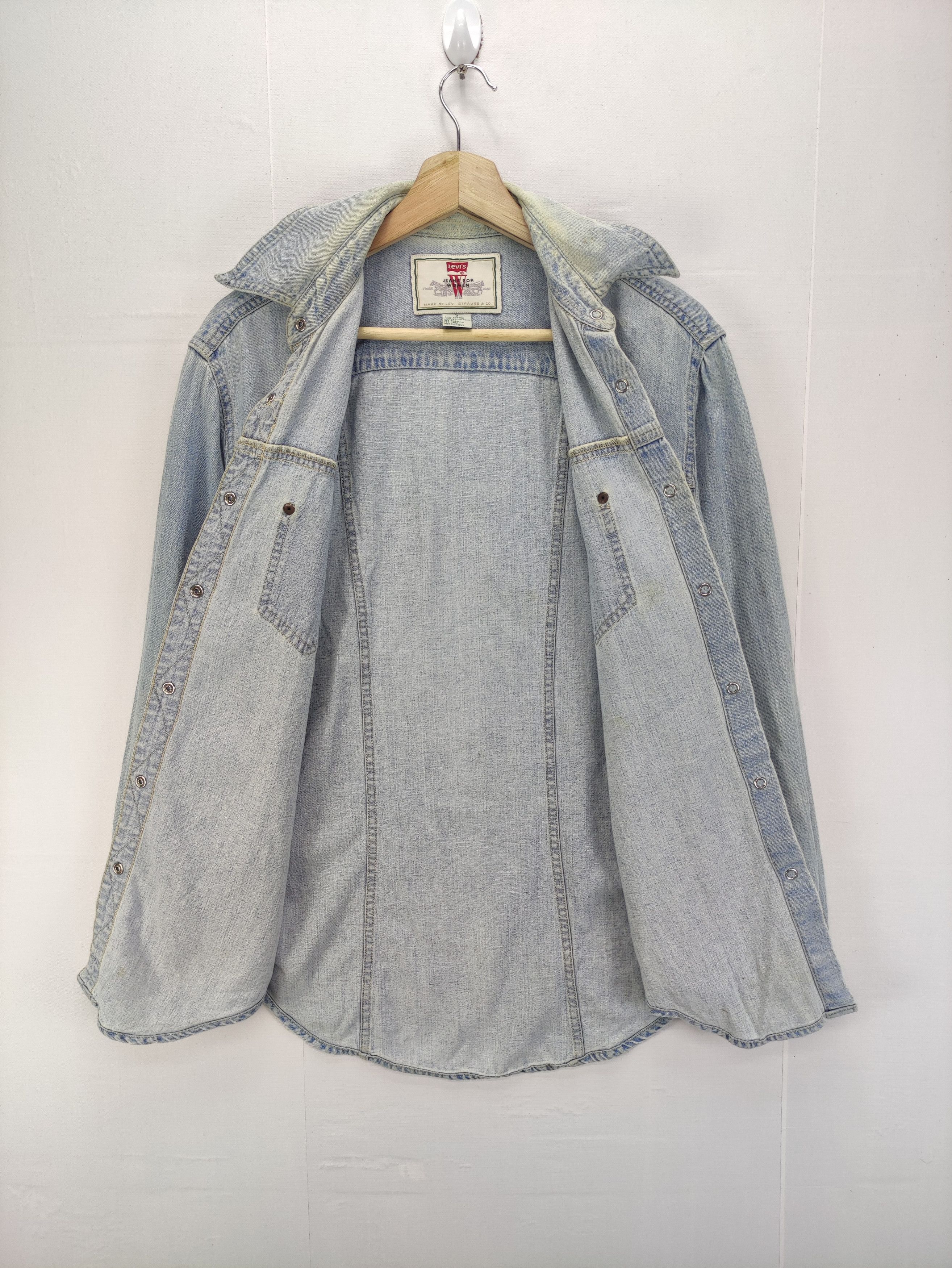 Levi's Vintage Levi's Denim Jacket Snap Button Size M / US 6-8 / IT 42-44 - 7 Thumbnail
