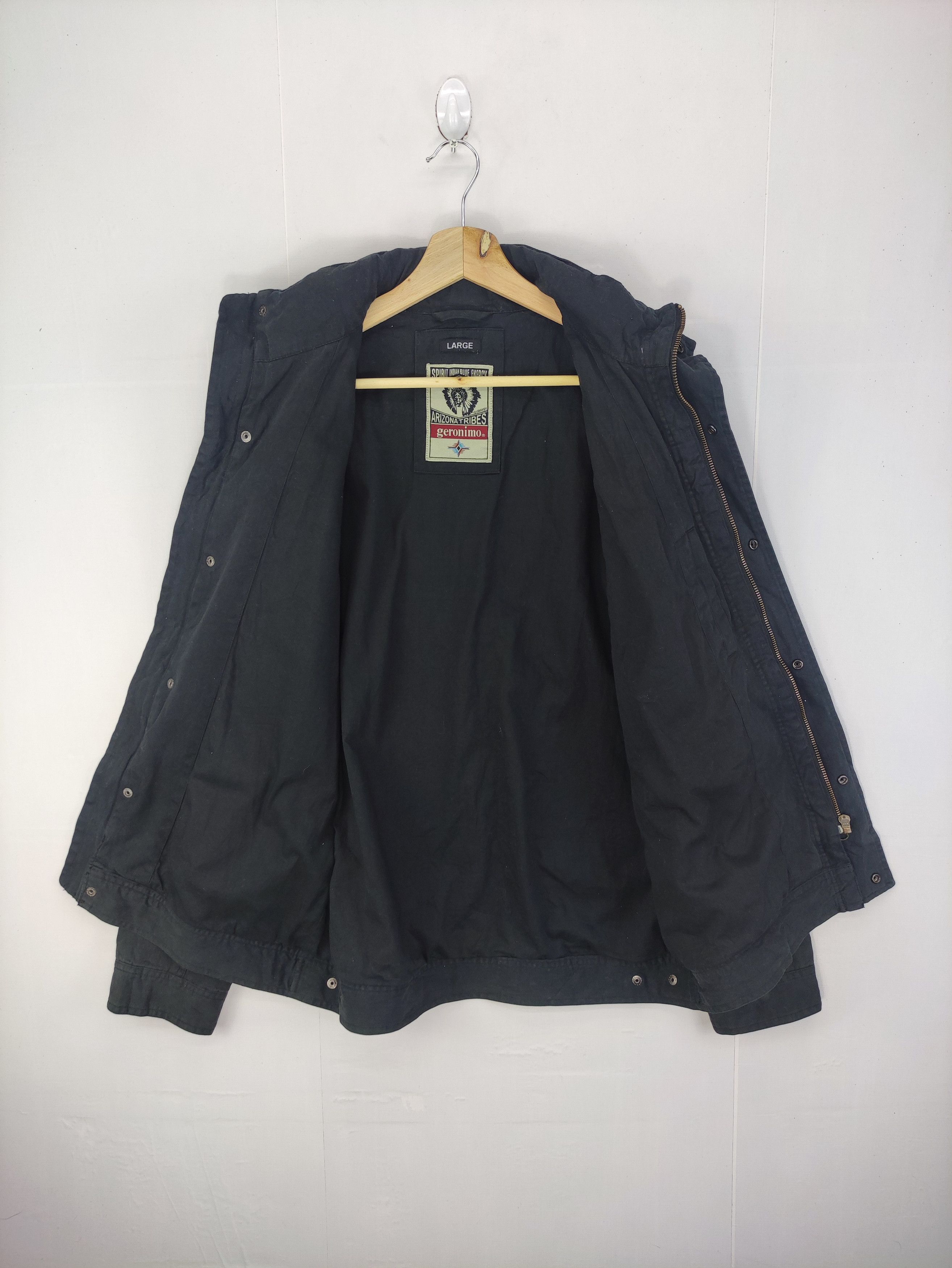 Japanese Brand Vintage Geronimo Jacket Zipper With Hoodie Size US M / EU 48-50 / 2 - 6 Thumbnail