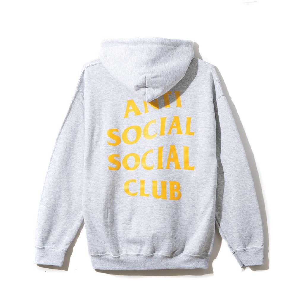 Anti Social Social Club Alpha Q Grey Hoodie DS ASSC
