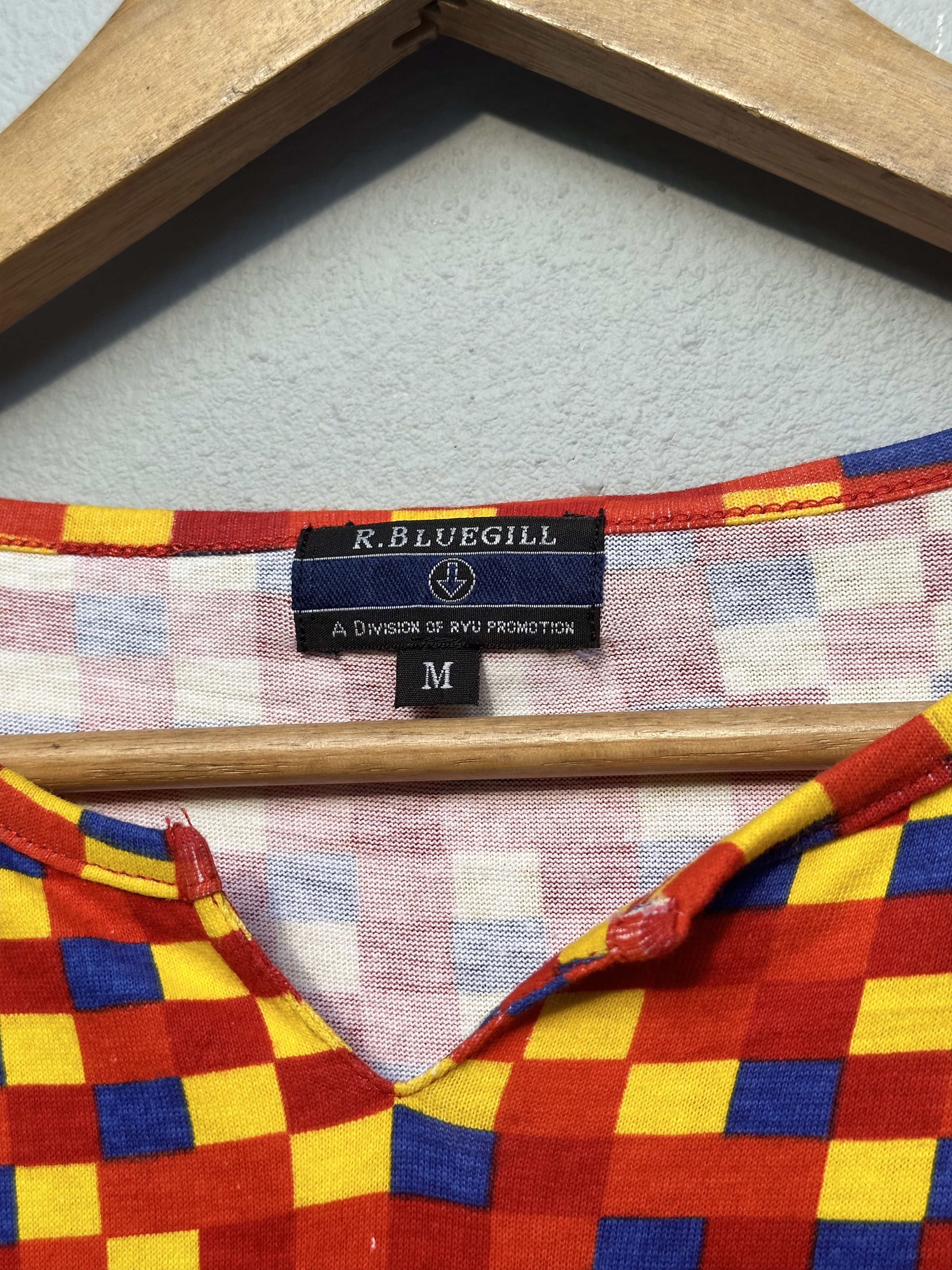 R.Newbold JapaneseBrand R.Bluegill PsycheDelic Division Colourfull Tee Size US M / EU 48-50 / 2 - 3 Thumbnail