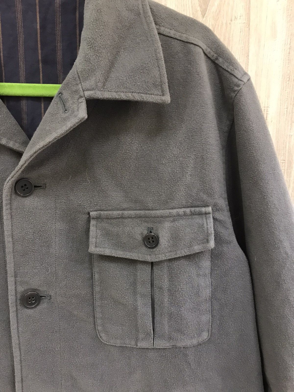 Other Hiroko Koshino Homme Designer Button Up Jacket Size US L / EU 52-54 / 3 - 4 Thumbnail