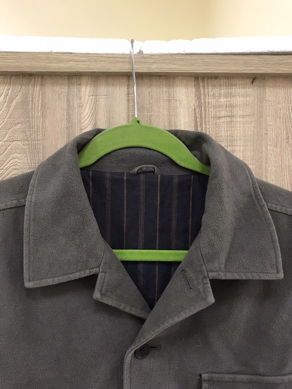 Other Hiroko Koshino Homme Designer Button Up Jacket Size US L / EU 52-54 / 3 - 3 Thumbnail