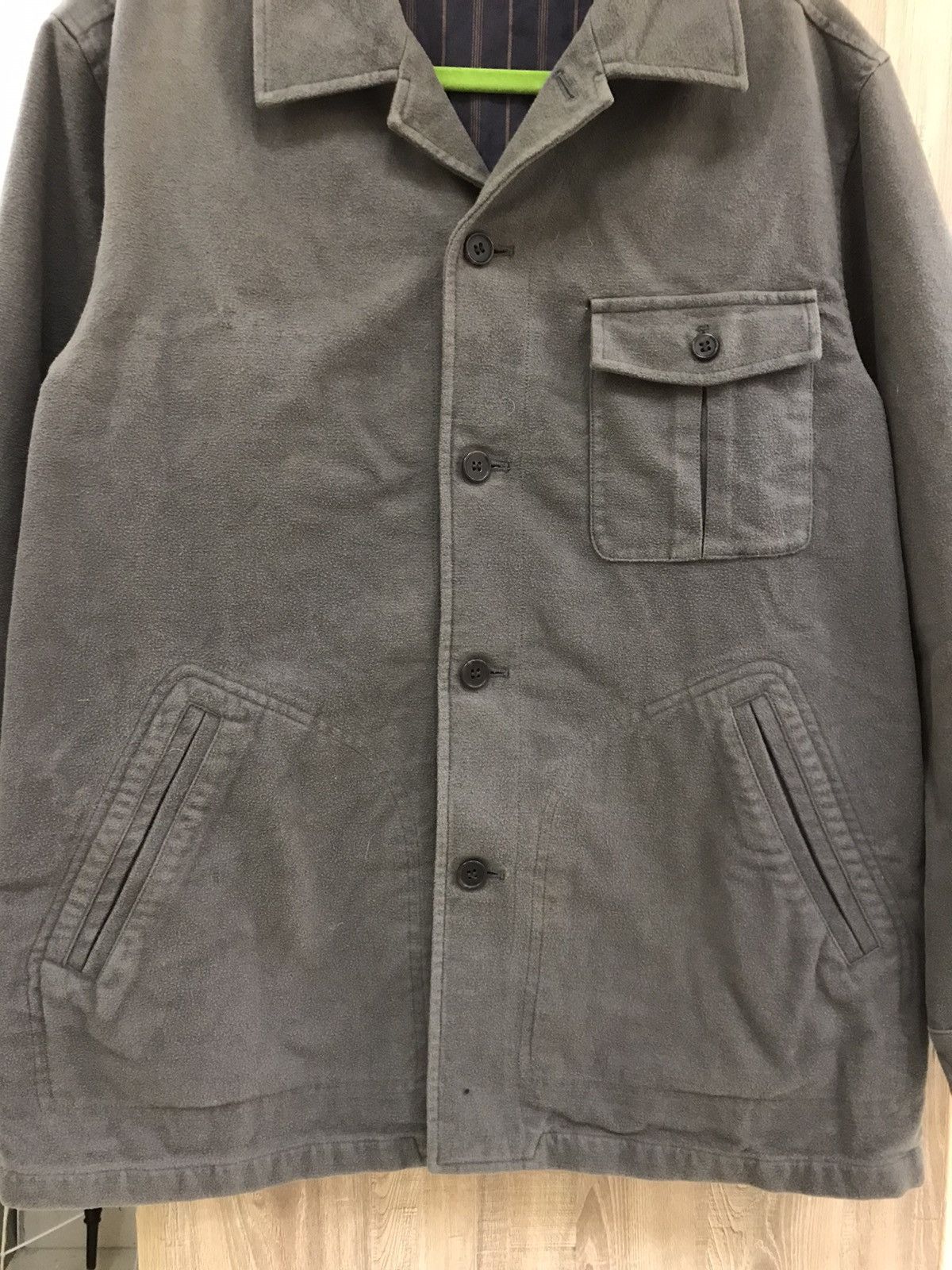 Other Hiroko Koshino Homme Designer Button Up Jacket Size US L / EU 52-54 / 3 - 5 Thumbnail