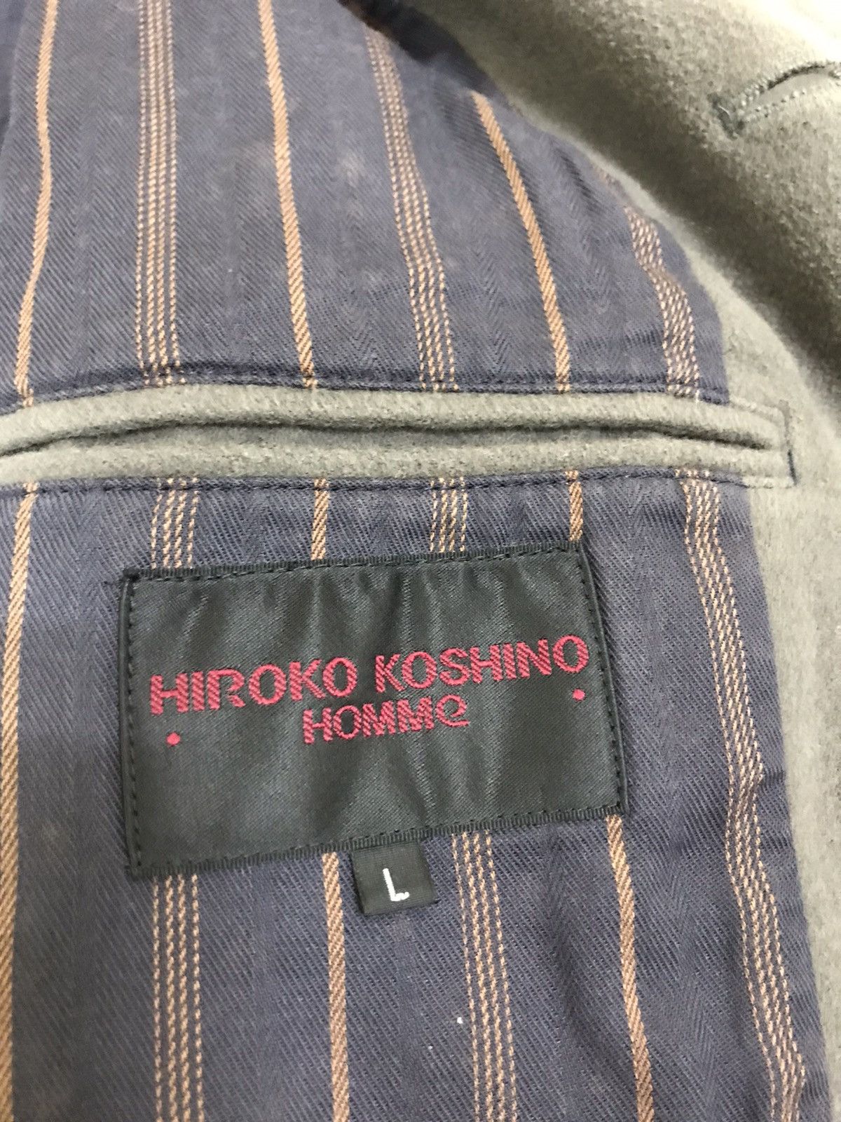 Other Hiroko Koshino Homme Designer Button Up Jacket Size US L / EU 52-54 / 3 - 17 Thumbnail