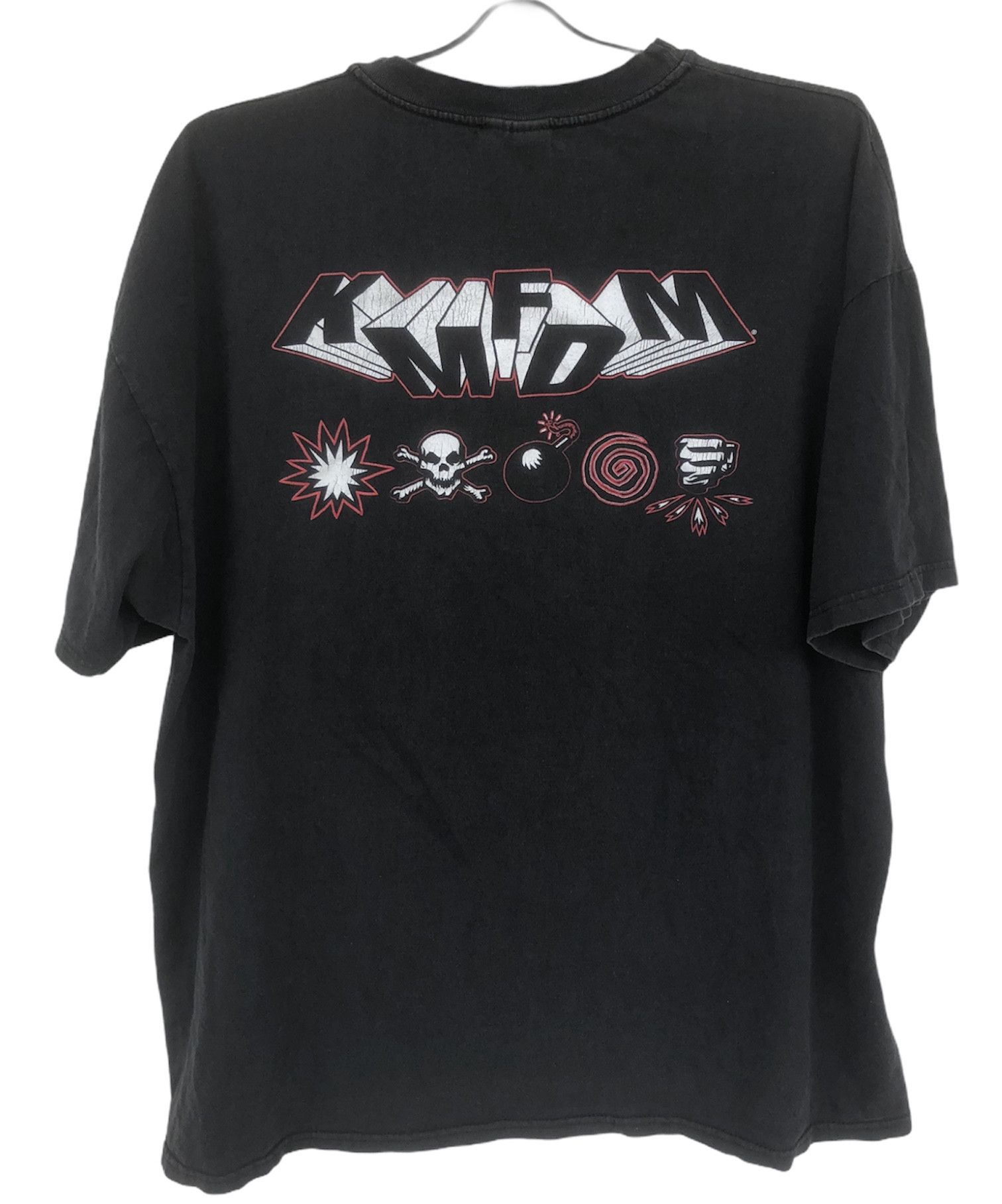 Band Tees Vintage Rare KMFDM German Industrial Band Size US XL / EU 56 / 4 - 2 Thumbnail