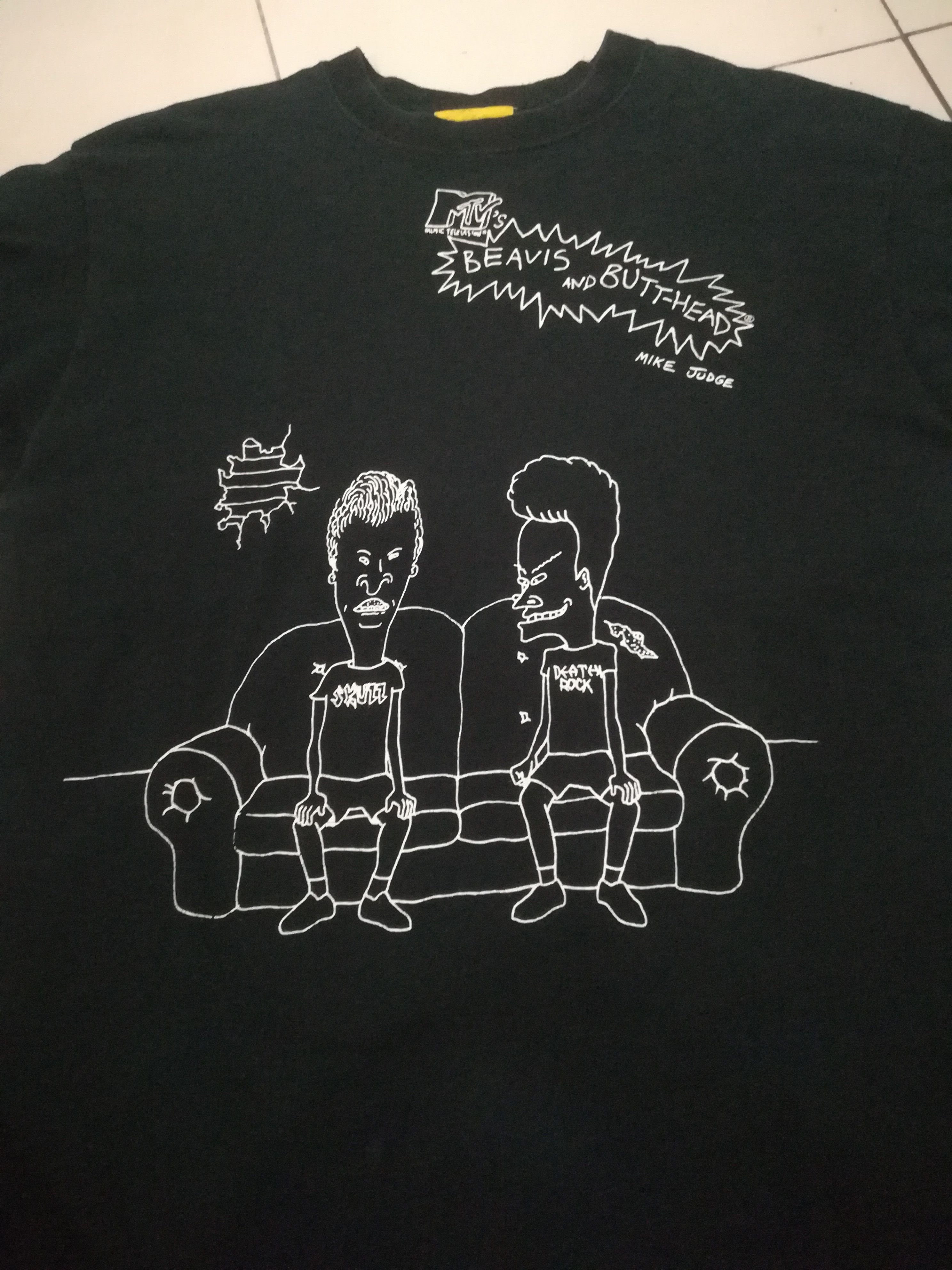 Mtv Rare Vintage Beavis And Butthead Mtv Mike Judge Tshirt Size US L / EU 52-54 / 3 - 3 Thumbnail