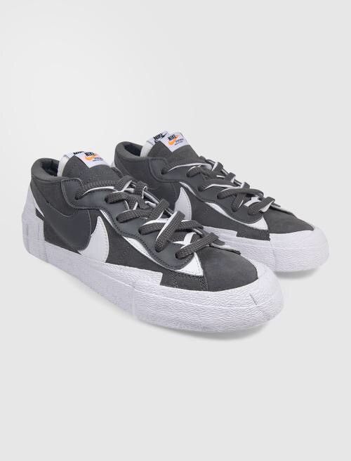 Nike × Sacai Nike x Sacai Blazer Low Iron Grey Size US 6 / EU 39 - 1 Thumbnail