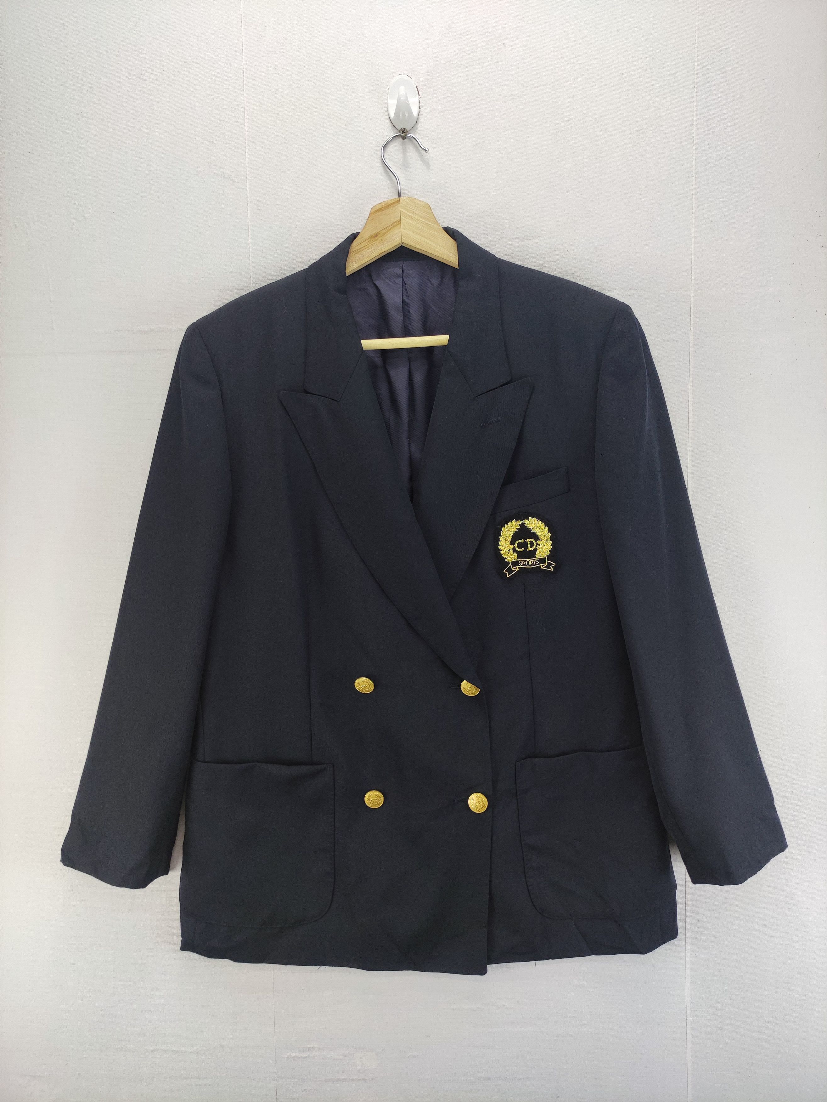 Christian Dior Monsieur Vintage Christian Dior Sports Coat Blazer Jacket Size US M / EU 48-50 / 2 - 1 Thumbnail