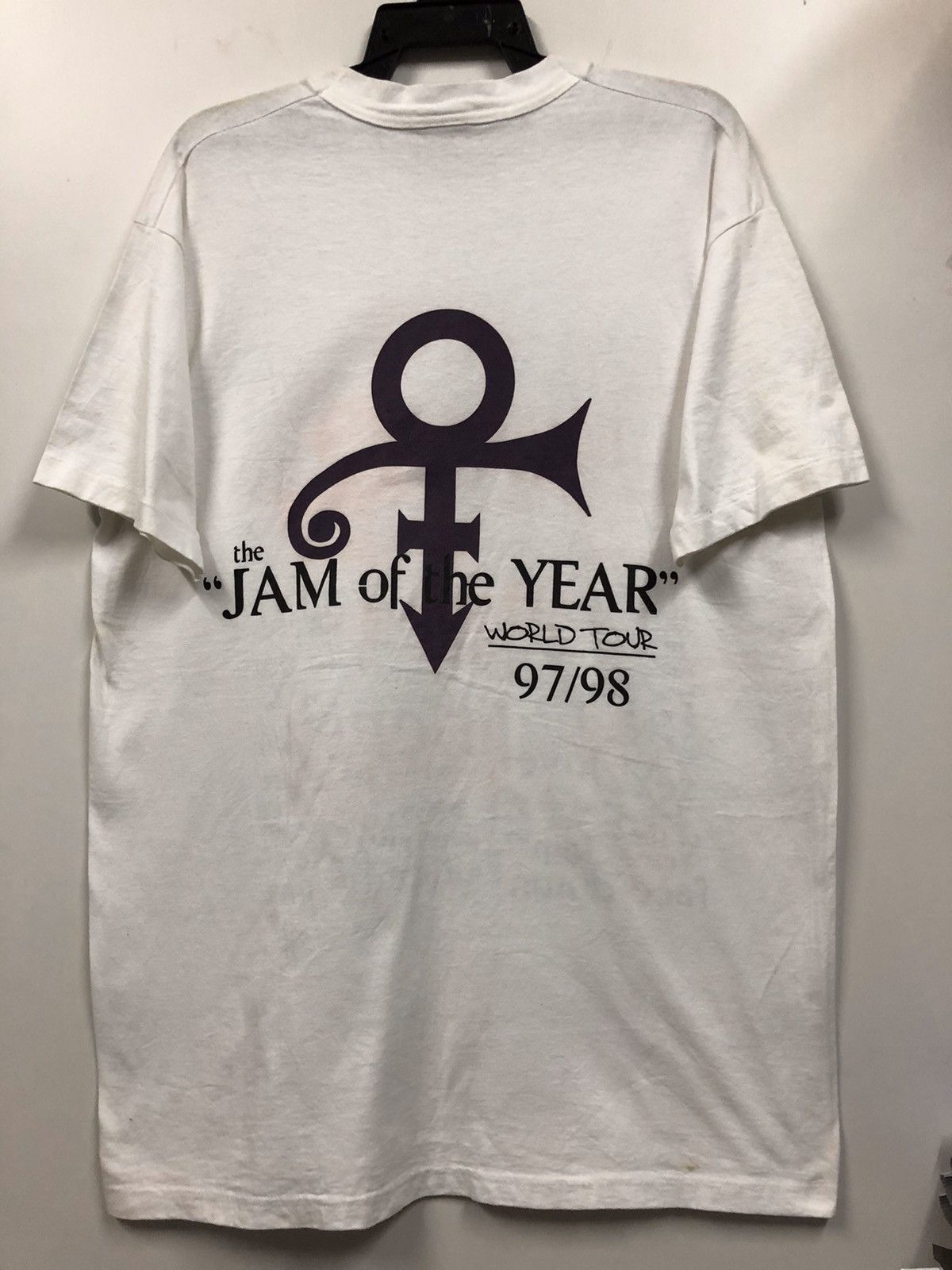 Band Tees Rare Vintage 90s Prince Liberty Sex Love Tour t shirt Size US XL / EU 56 / 4 - 2 Thumbnail