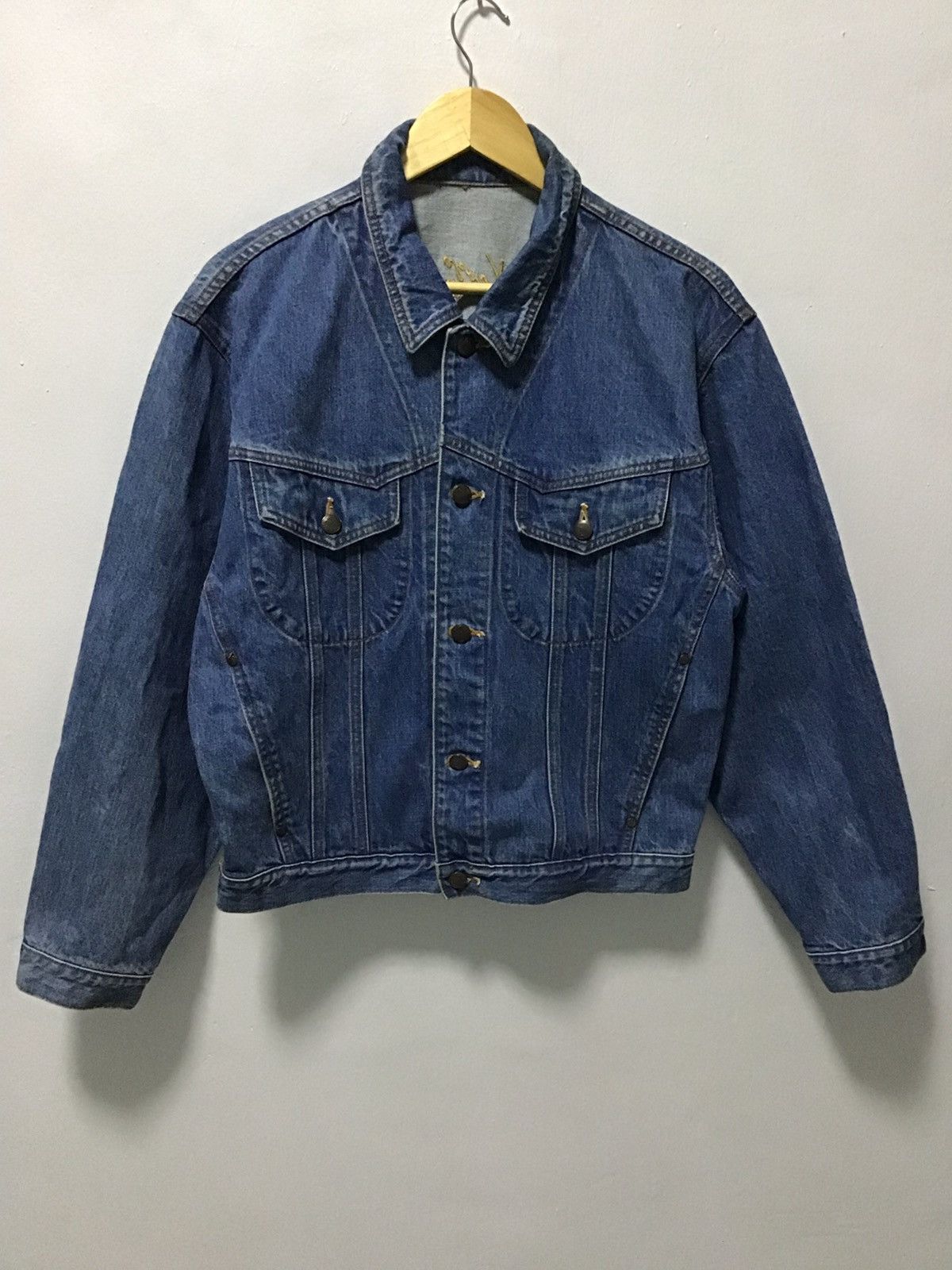 Japanese Brand × Kenzo × Vintage VTG KENZO DENIM JEANS Jacket Size US L / EU 52-54 / 3 - 1 Thumbnail