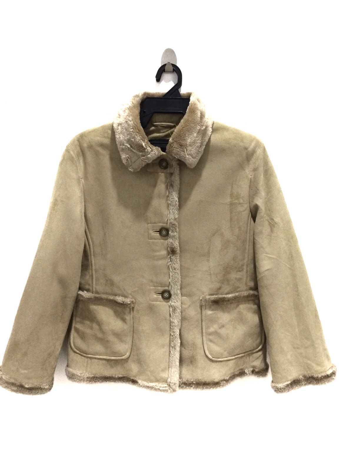 image of Comme Ca Ism Come Ca Ism Brand Mink Fur Coat Harajuku Style, Men's (Size Small)