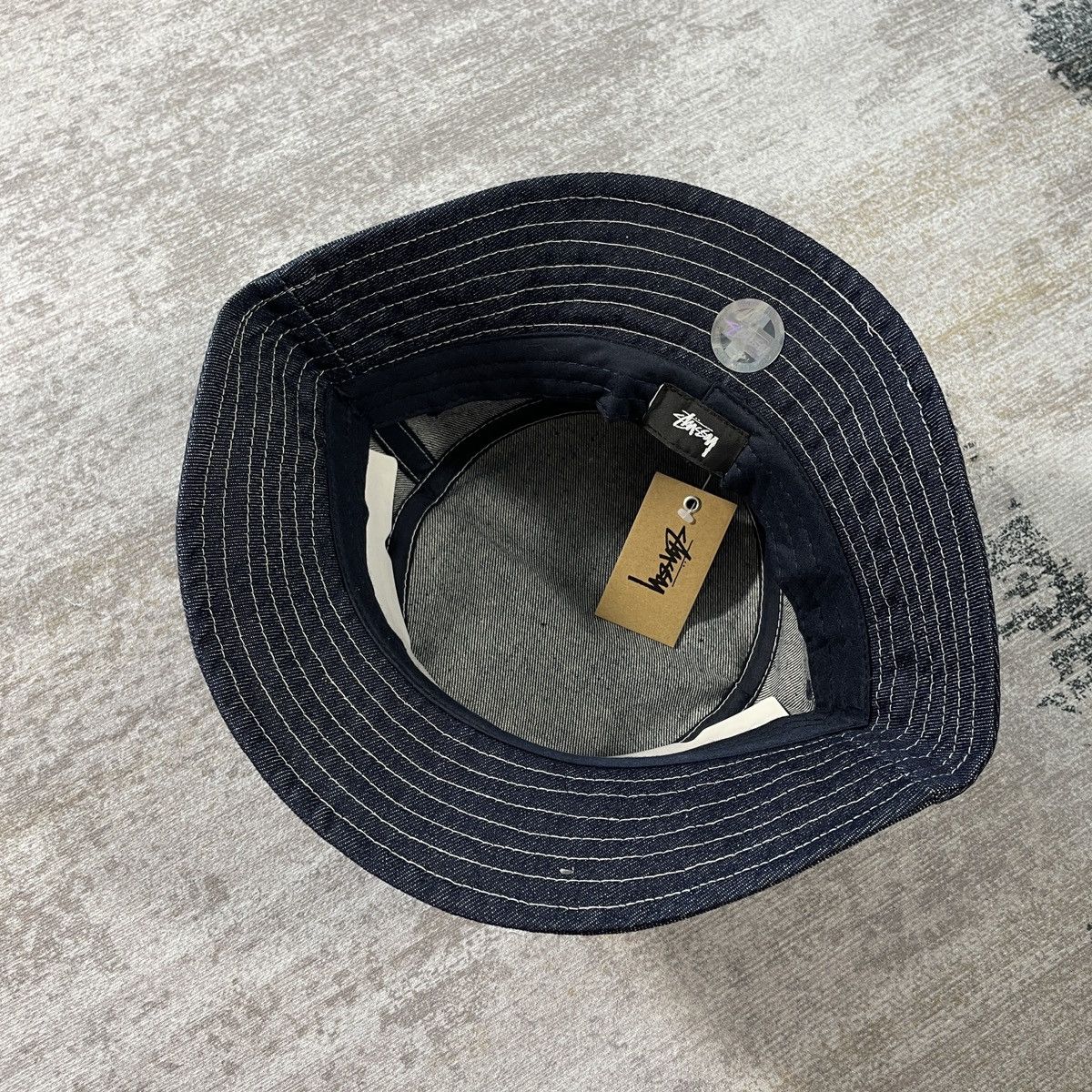 Stussy Stussy Bucket Hat Contrast Stitch - L/XL Size ONE SIZE - 5 Thumbnail