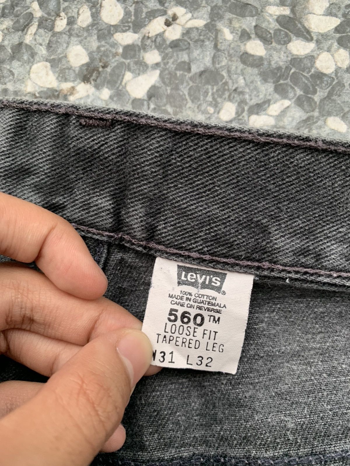Levi's Vintage Clothing Vintage Levis 560 Distressed Denim Size US 31 - 4 Thumbnail
