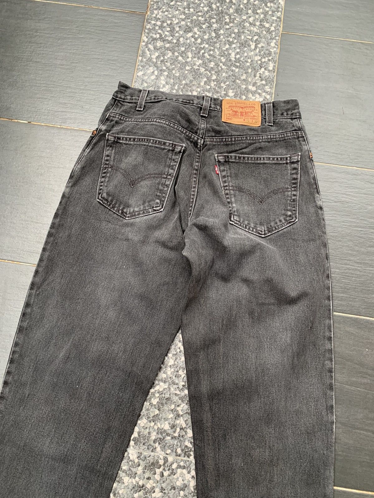 Levi's Vintage Clothing Vintage Levis 560 Distressed Denim Size US 31 - 7 Thumbnail