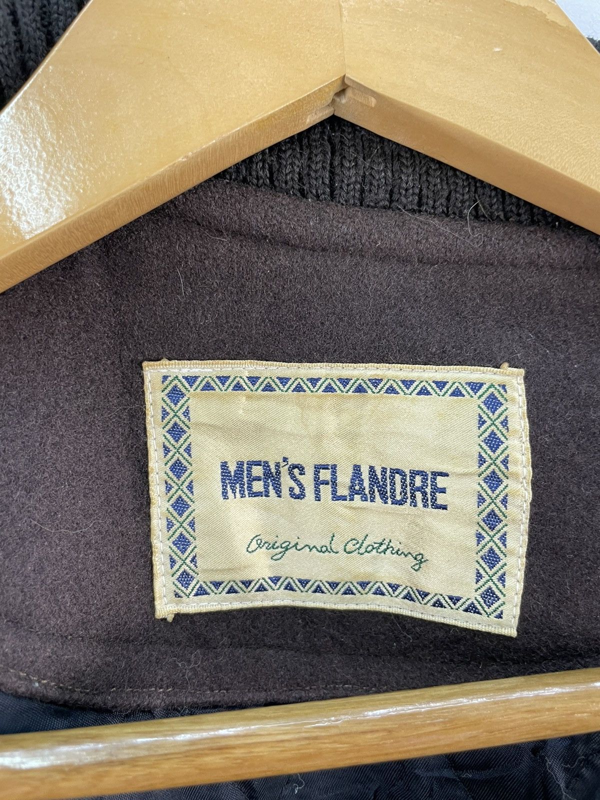 Japanese Brand × Vintage 1966 Vintage Mens Flandre Wool Varsity Jacket Size US M / EU 48-50 / 2 - 8 Thumbnail