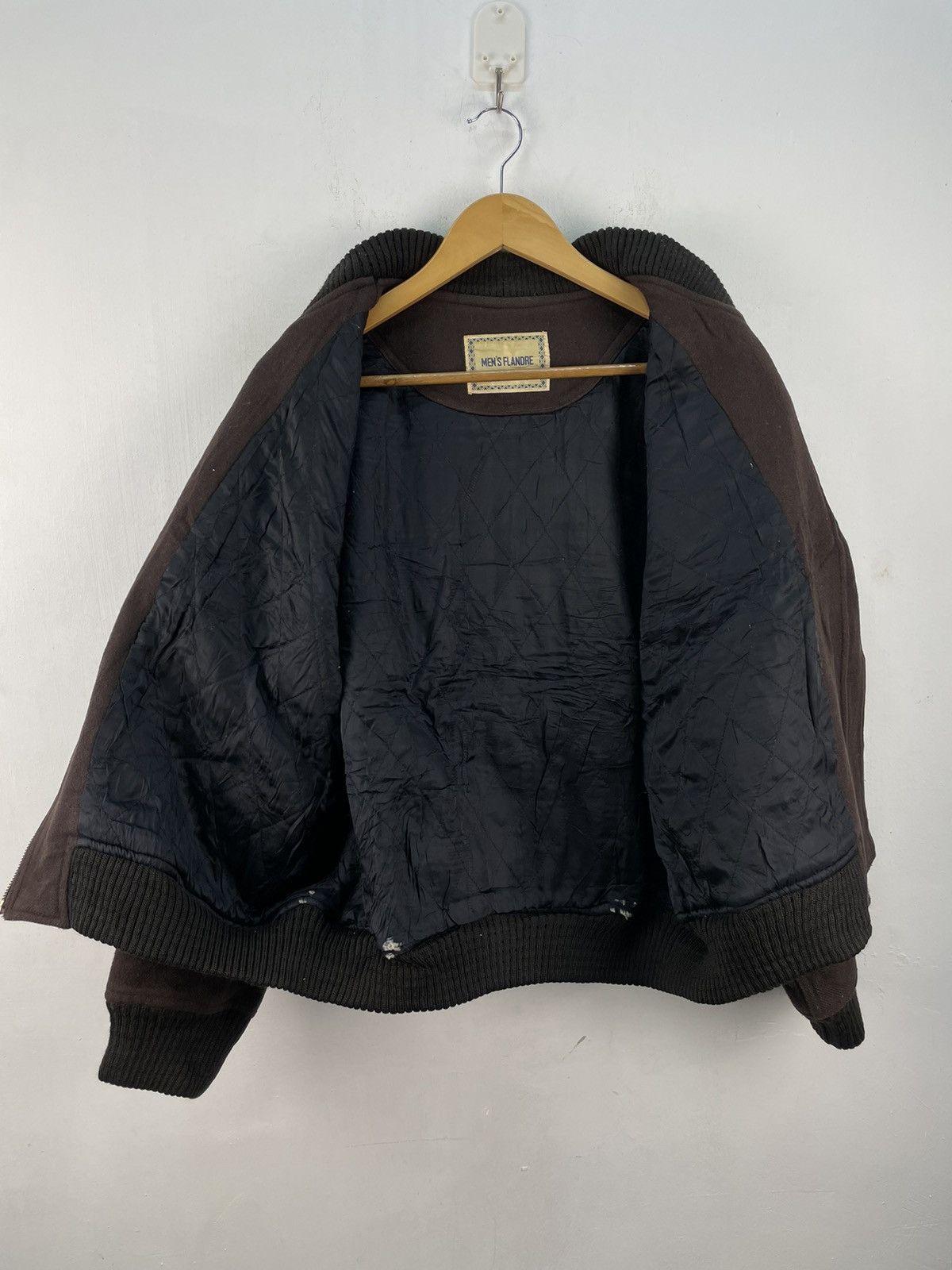 Japanese Brand × Vintage 1966 Vintage Mens Flandre Wool Varsity Jacket Size US M / EU 48-50 / 2 - 3 Thumbnail