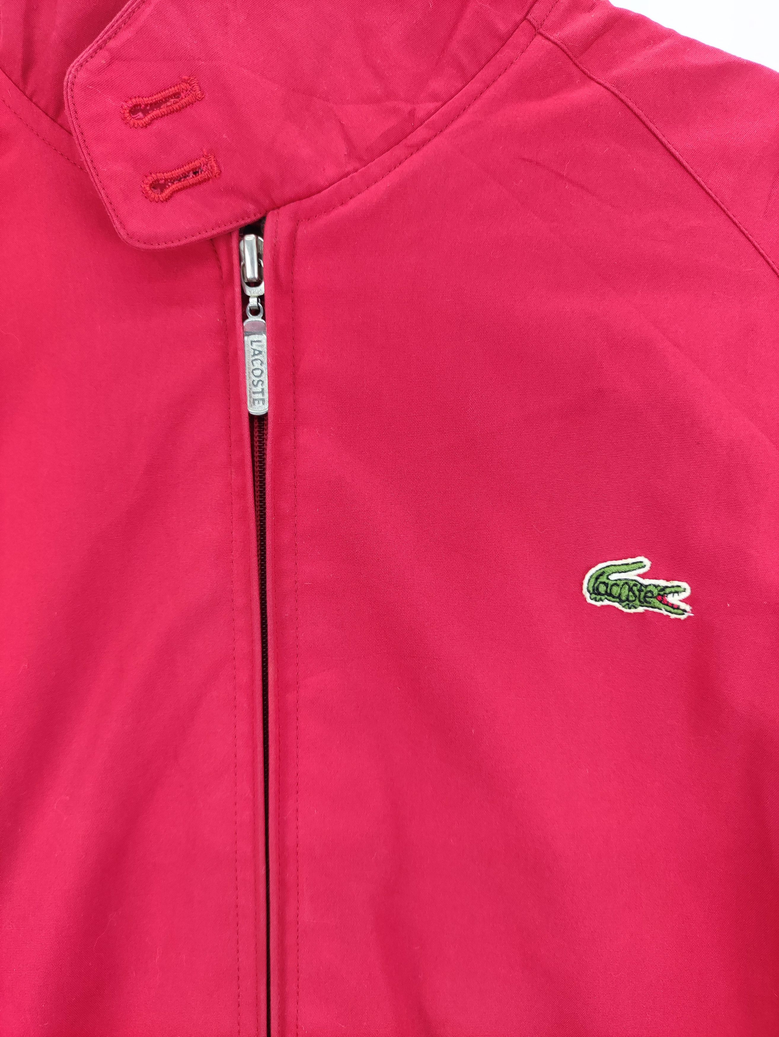 Lacoste Vintage Lacoste Small Logo Casual Jacket Zipper Size US L / EU 52-54 / 3 - 2 Thumbnail