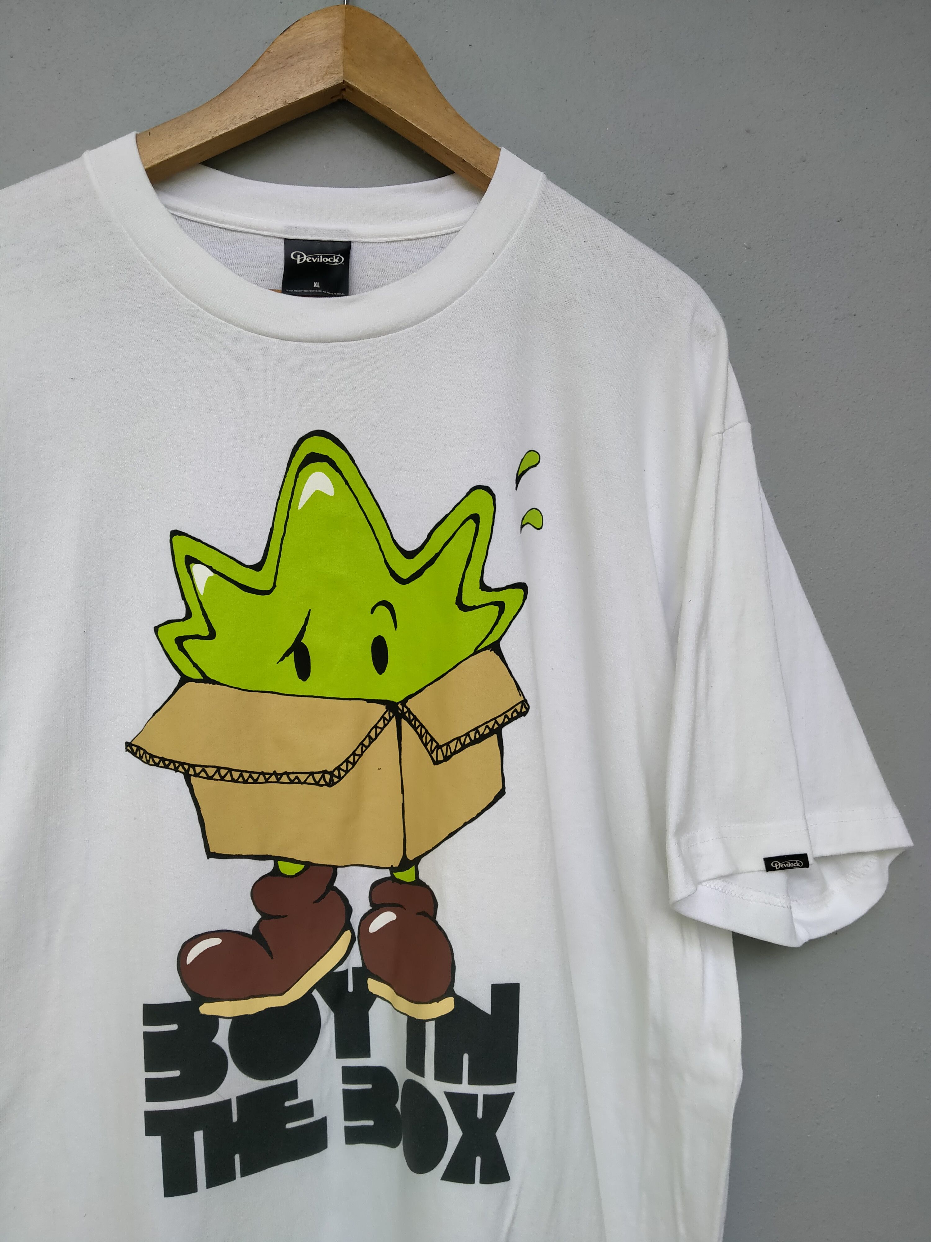 Devilock Japanese Brand Vintage Devilock Boy In The Box Tee Size US XL / EU 56 / 4 - 1 Thumbnail