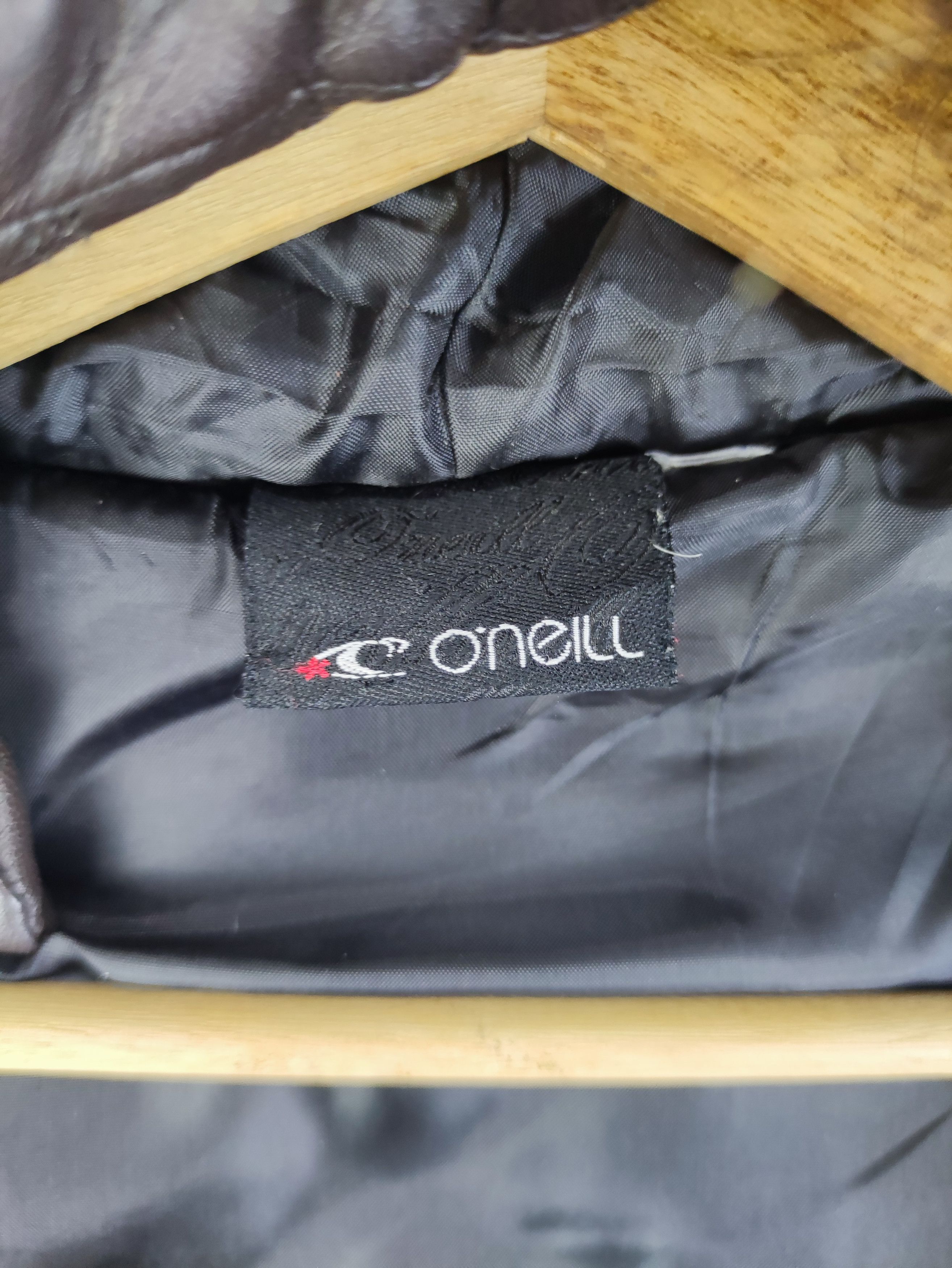 O'Neills Vintage O'Neill Quilted Jacket Hoodie Zipper Size S / US 4 / IT 40 - 7 Thumbnail