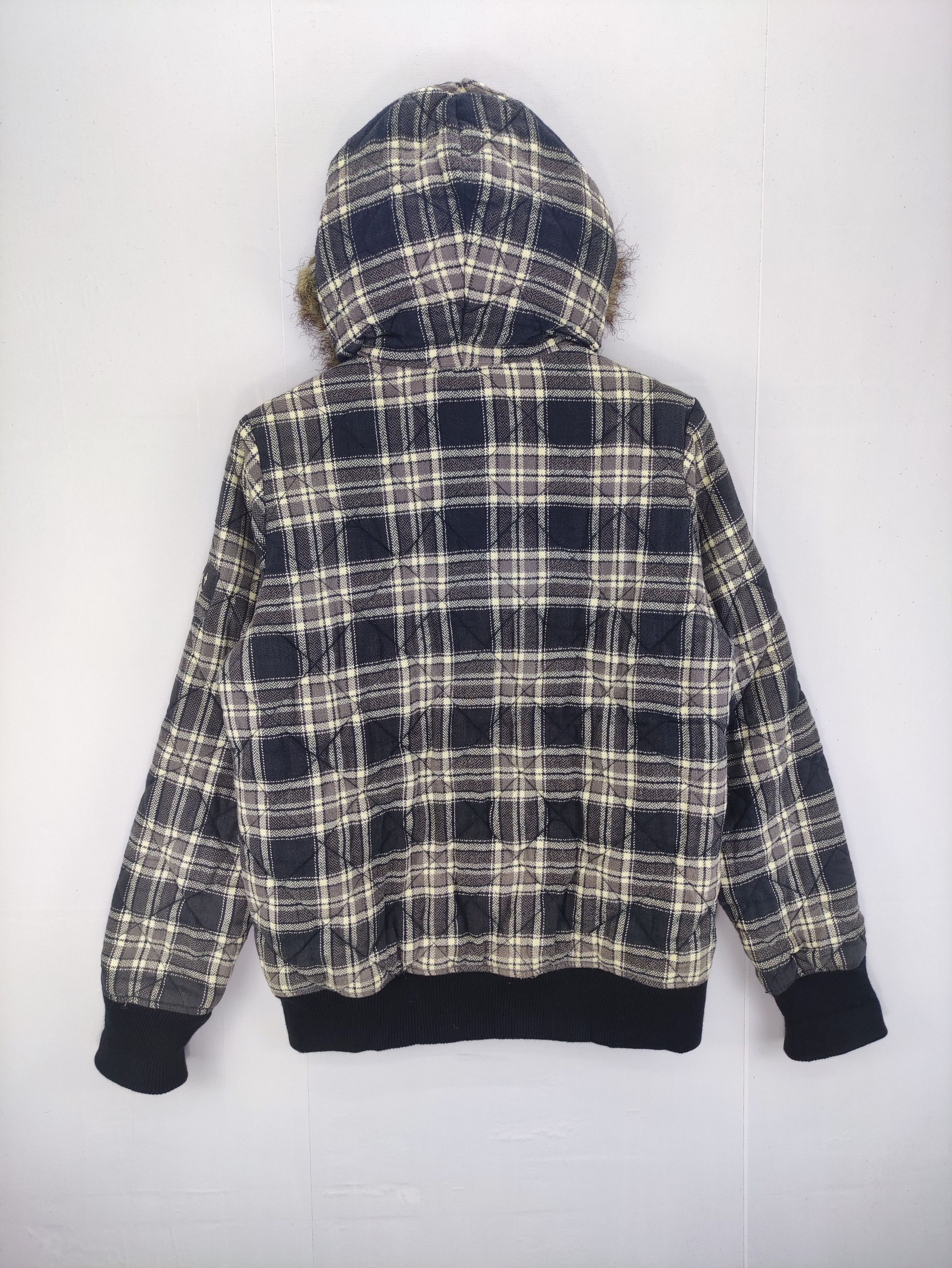 O'Neills Vintage O'Neill Quilted Jacket Hoodie Zipper Size S / US 4 / IT 40 - 9 Thumbnail