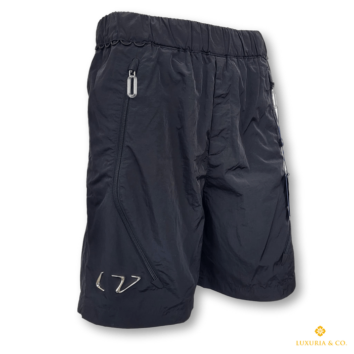 Louis Vuitton Men's Black Polyamide LV Shorts