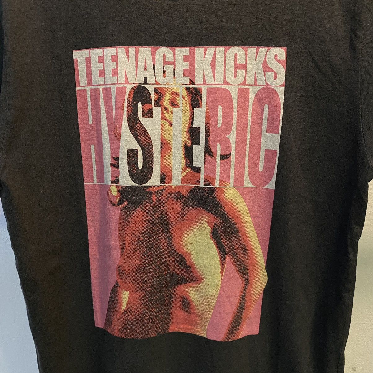 Hysteric Glamour × Vintage VINTAGE‼️Hysteric Glamour “Teenage Kicks Hysteric” Tee Size US M / EU 48-50 / 2 - 3 Thumbnail