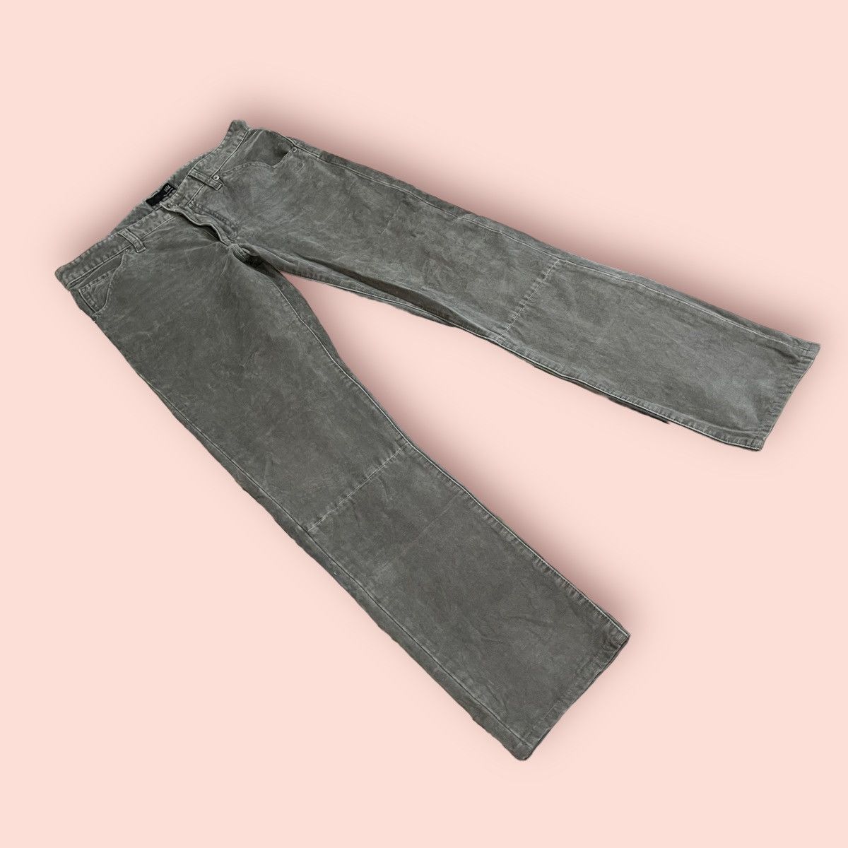 Japanese Brand VINTAGE UNDERCOVER X UNIQLO DOUBLE KNEE CORDUROY JEANS Size US 31 - 2 Thumbnail