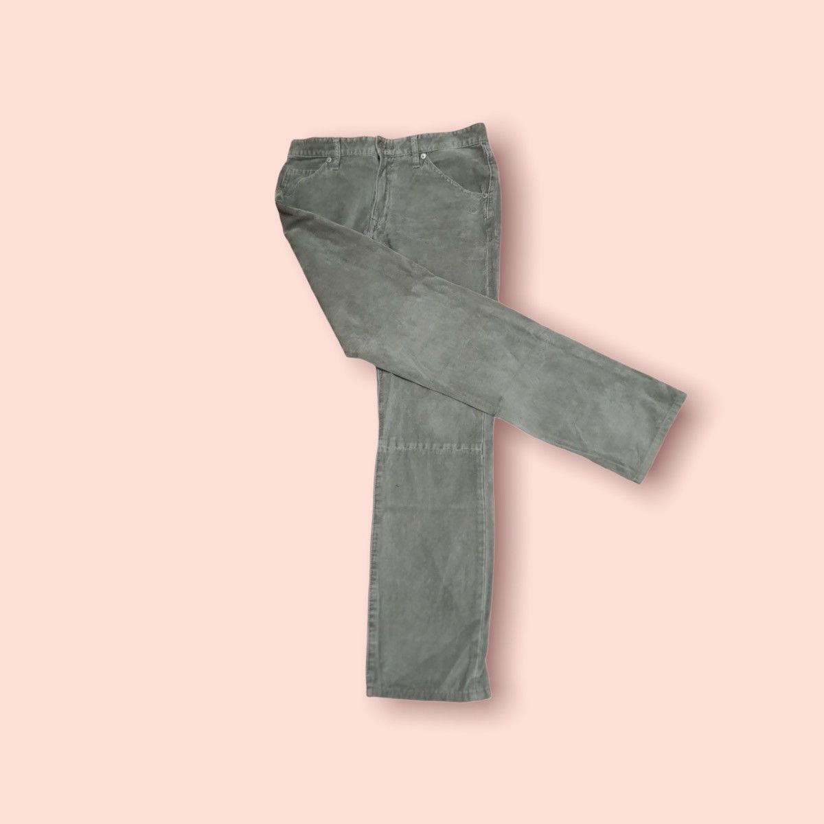 Japanese Brand VINTAGE UNDERCOVER X UNIQLO DOUBLE KNEE CORDUROY JEANS Size US 31 - 7 Thumbnail